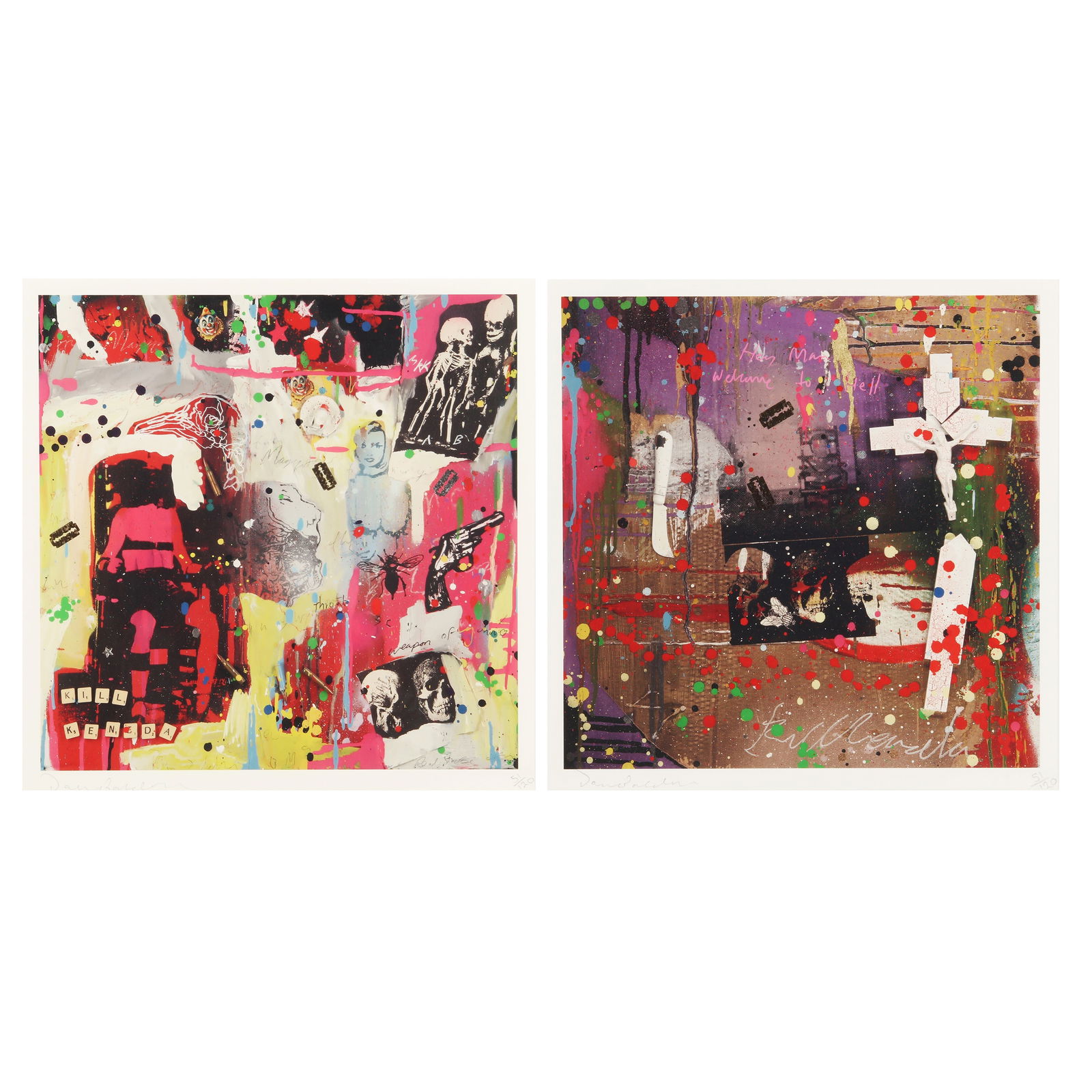 Dan Baldwin (British, b.1972) Kill Keneda (Diptych) (1 of 1)