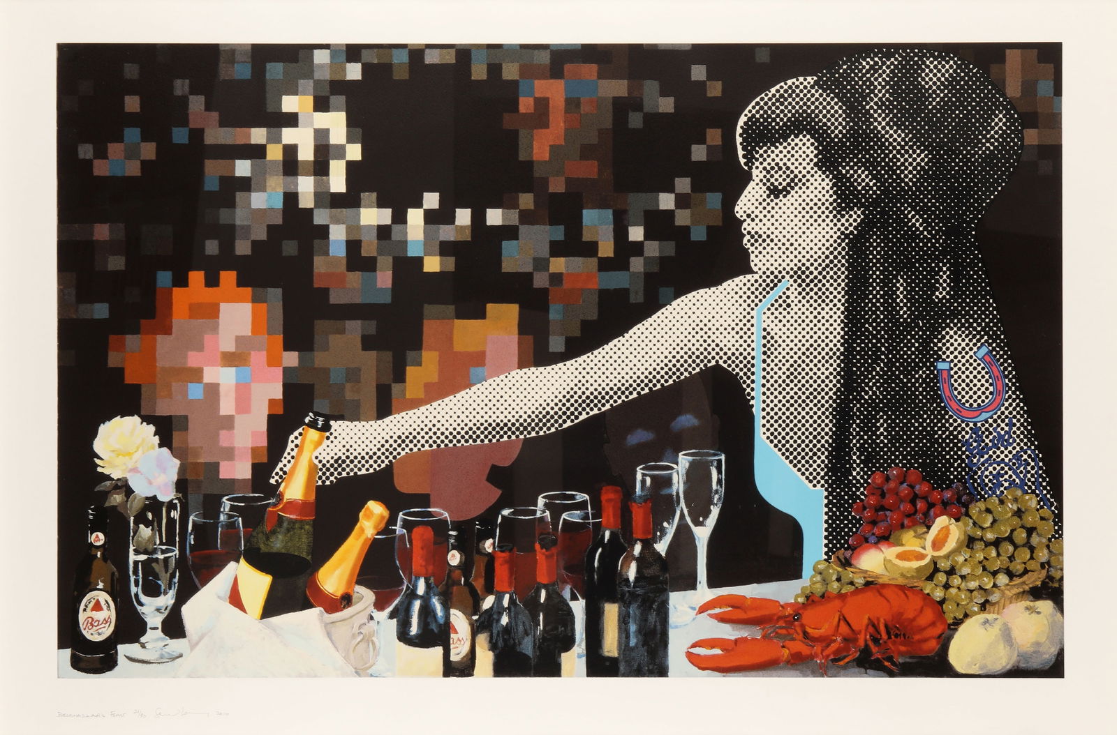 Gerald Laing (British, 1936-2011) Belshazzer's Feast (1 of 1)