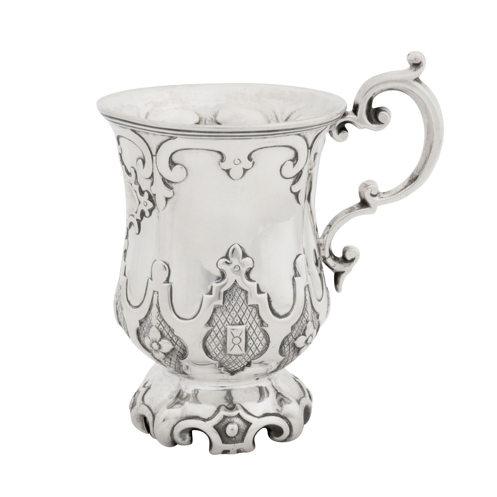 Calcutta circa 1850 A mid-19th century Indian colonial silver christening mug (1 of 1)