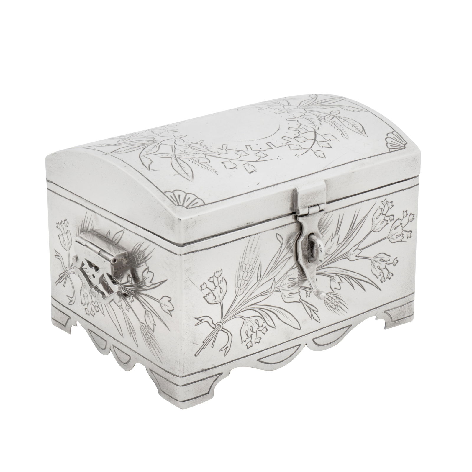 Moscow 1889 by Ilya Fomich Shchetinin A Nicholas II late 19th century Russian 84 zolotnik silver (1 of 1)