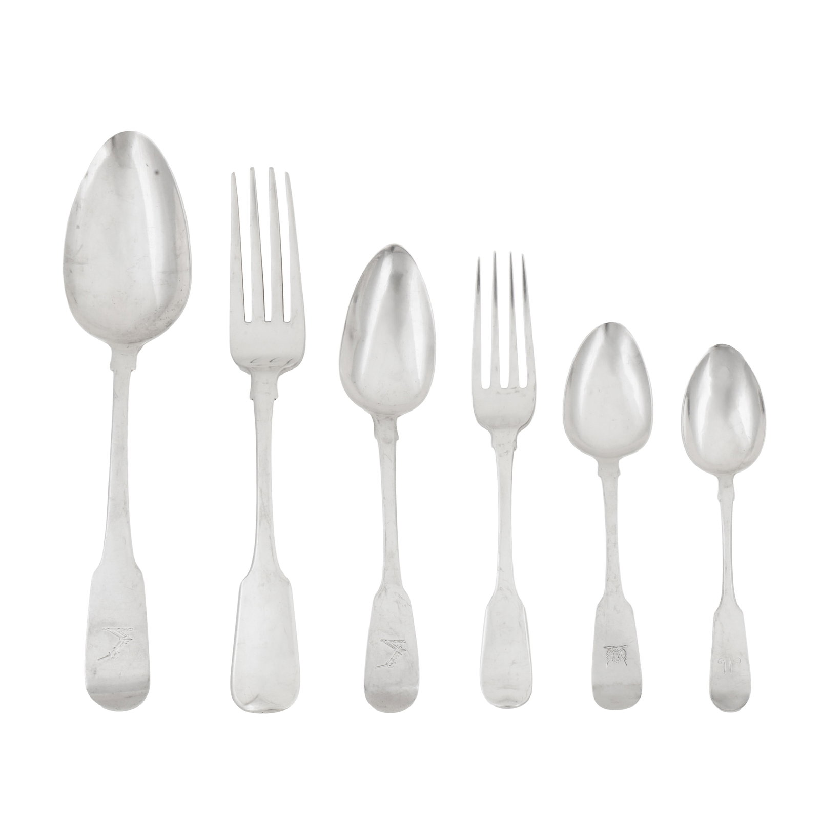 Dublin and London 1788, 1817-1829, 1831, 1901 A George III to Edwardian mostly Irish sterling silver (1 of 1)