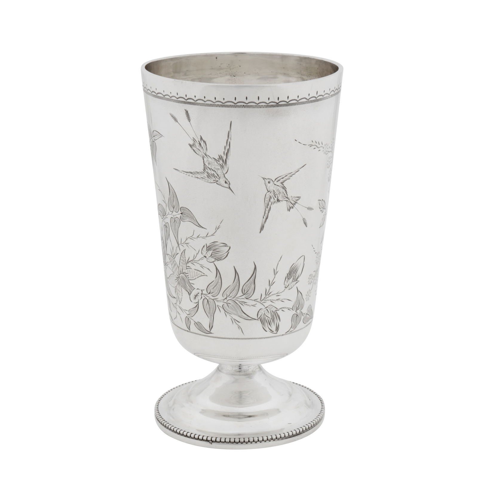 London 1881 by Henry John Lias and James Wakely A Victorian sterling silver goblet (1 of 1)