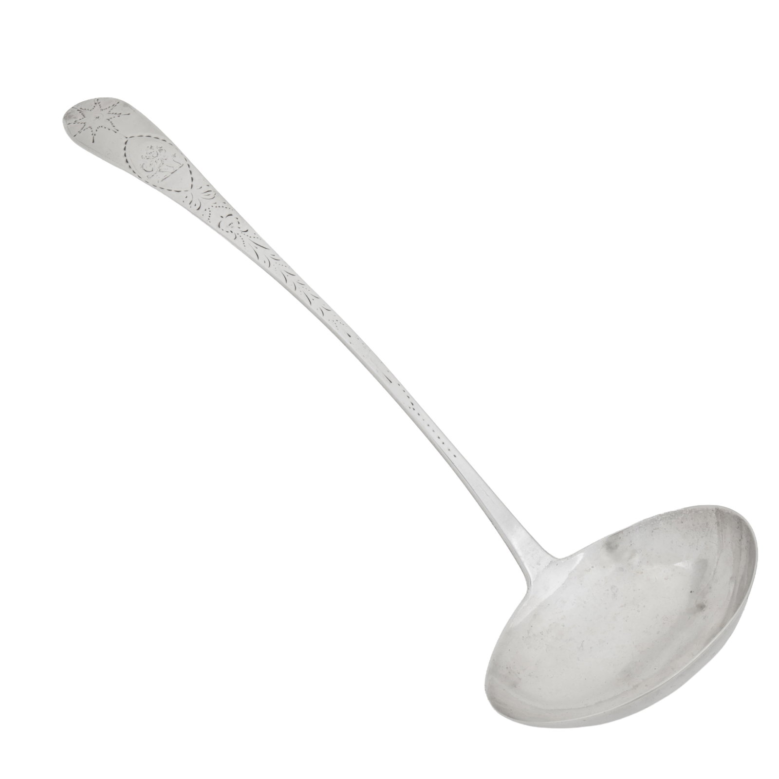 Cork circa 1790 by Carden Terry and Jane Williams A George III Irish provincial silver soup ladle (1 of 1)