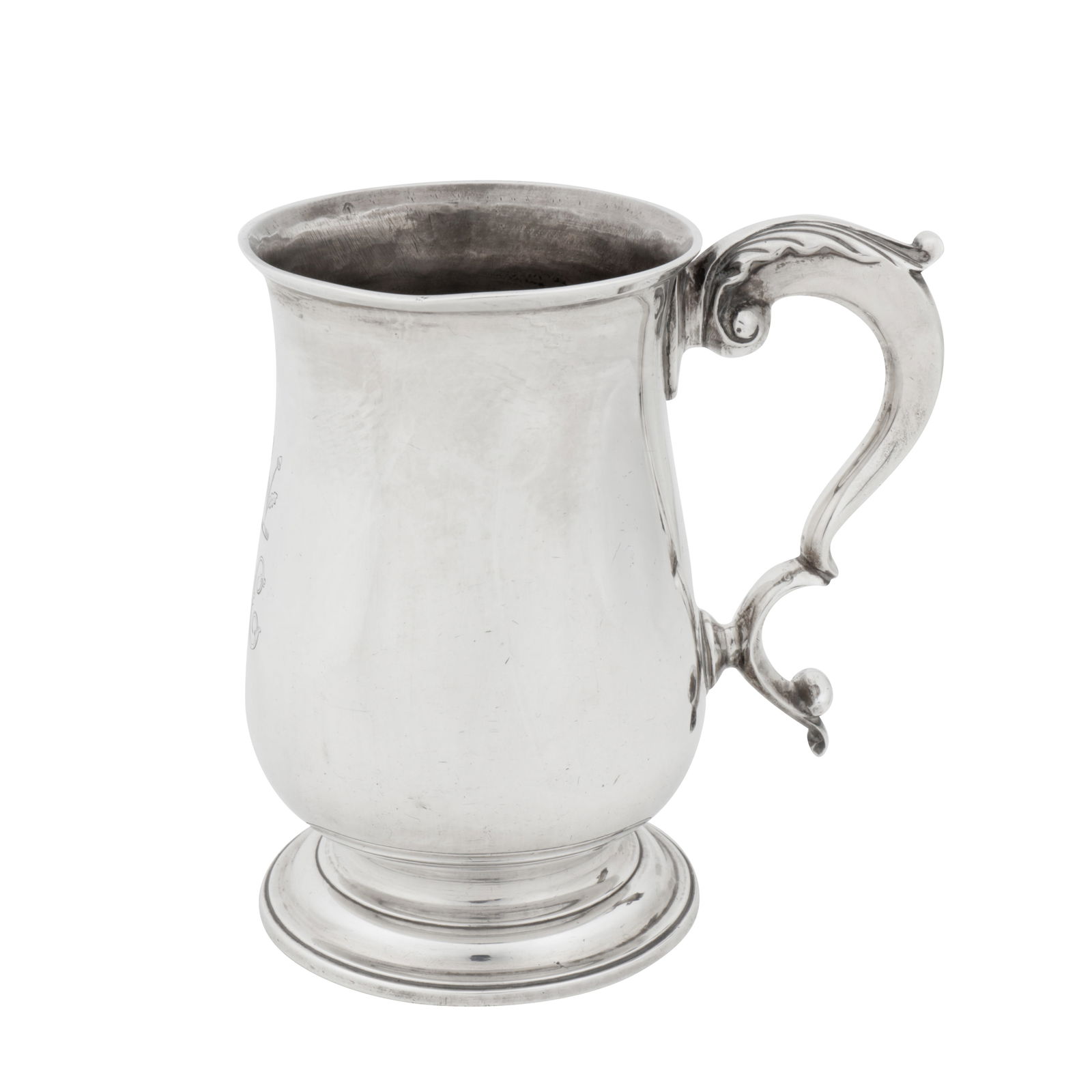London 1781 by Thomas Howell of Bath A George III sterling silver pint mug (1 of 1)