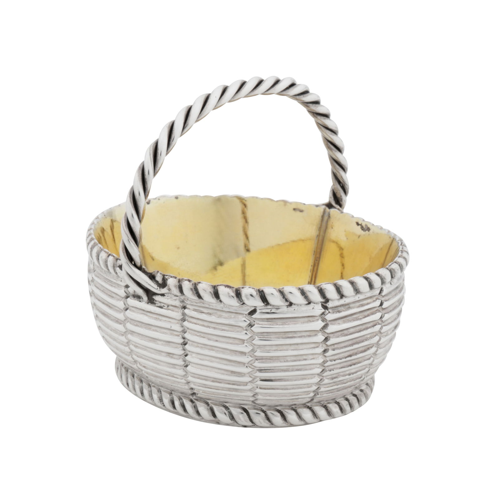 London 1783 by Walter Brind A George III sterling silver salt (1 of 1)