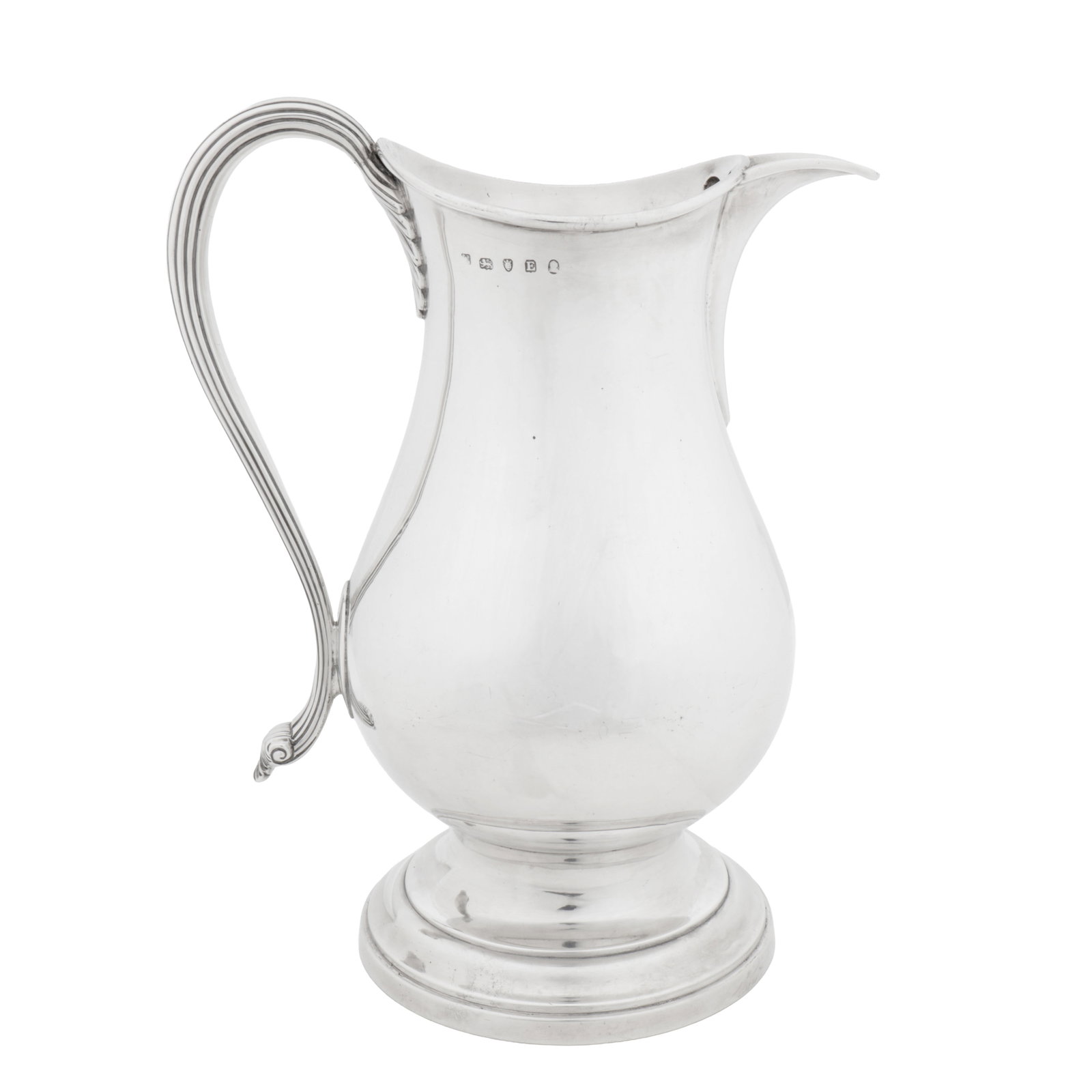 London 1790 by Peter and Ann Bateman A George III sterling silver wine ewer (1 of 1)
