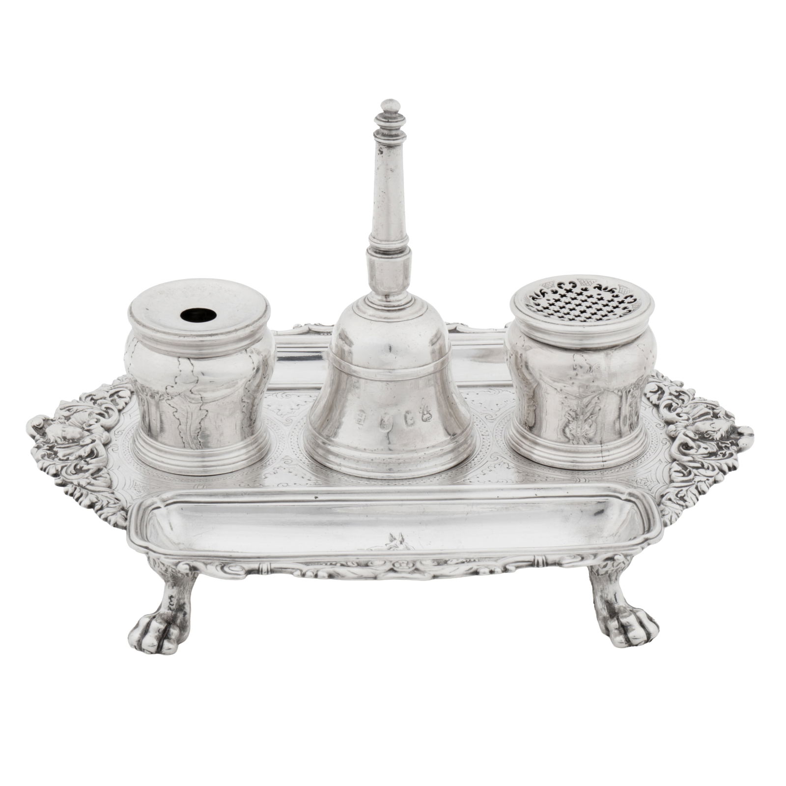 London 1723 and 1733 by Paul de Lamerie additionally struck for Paul Crespin A George I / II (1 of 1)