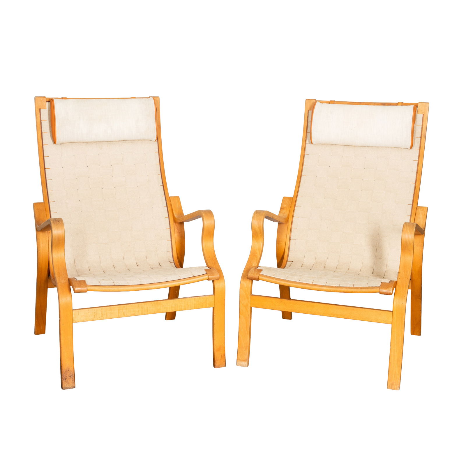 Finn Ostergaard (Danish, 20th Century) for Kvist Møbler Pair of Lounge Chairs (1 of 2)
