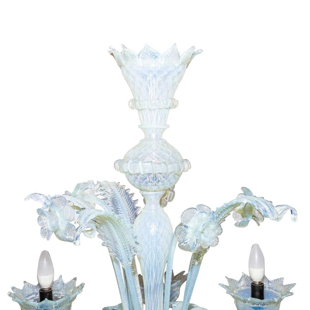 Contemporary, Murano, Italy Six branch chandelier - 2