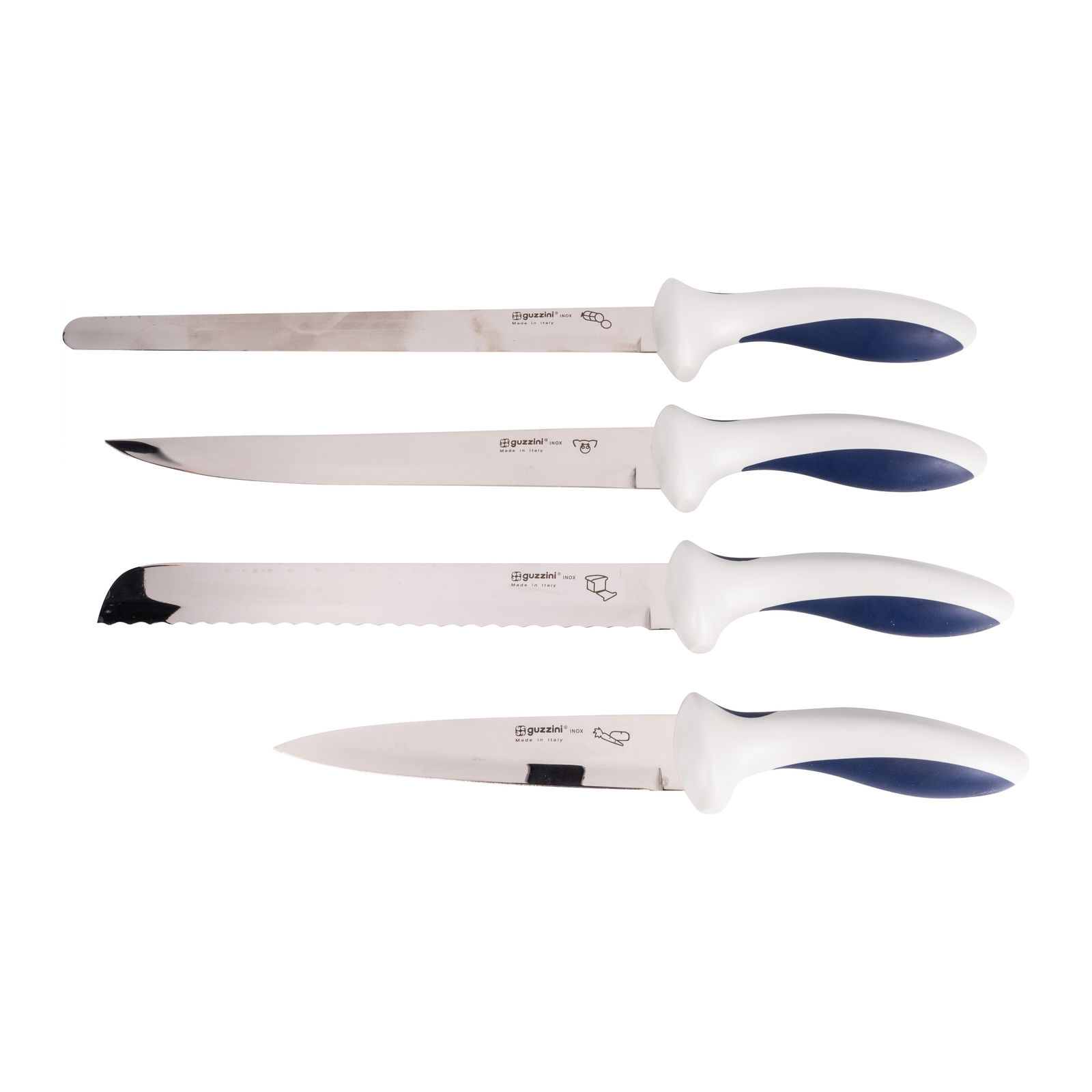 Ross Lovegrove (Welsh, b. 1958) for Guzzini, Italy ‘Handys Excalibur’ set of kitchen kni - 5