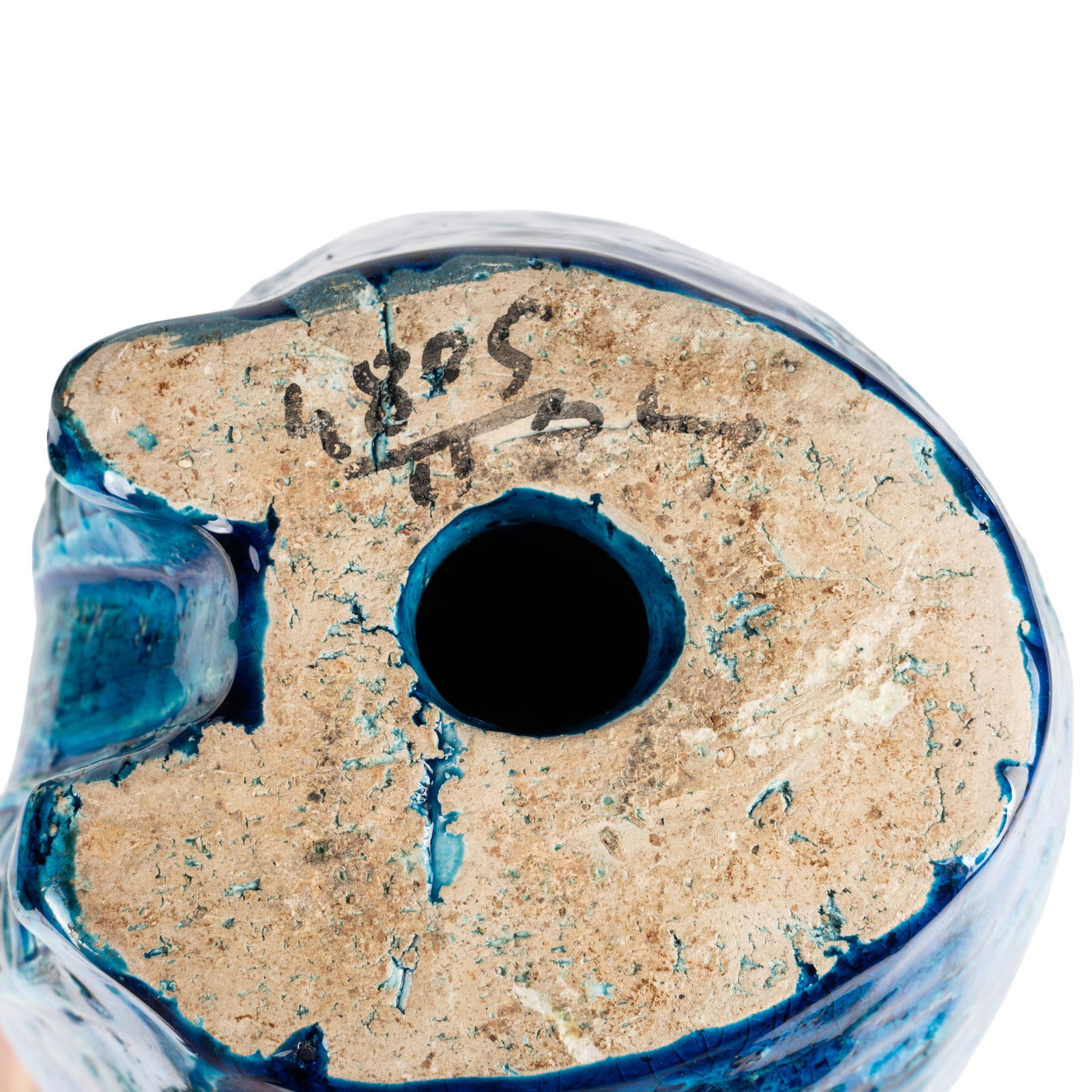 Aldo Londi (Italian, 20th Century) for Bitossi Figure of a Seated Cat - 4