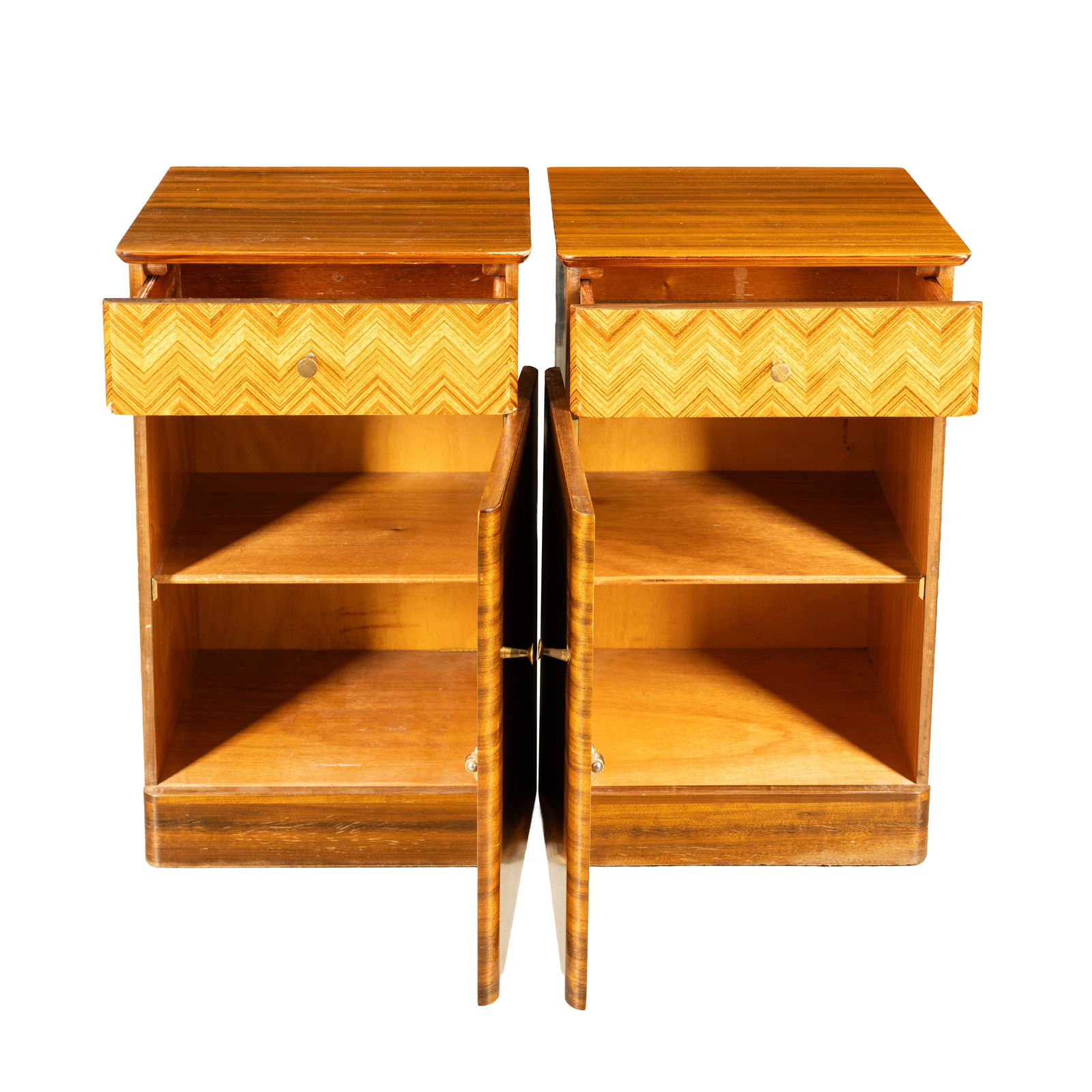 Peter Hayward for Uniflex, Britain Pair of bedside tables - 2