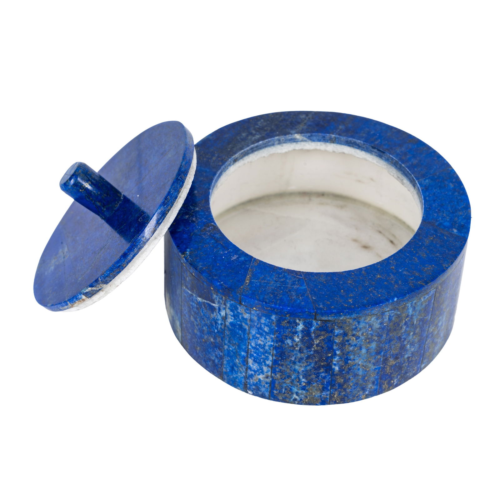 Art Deco Style A lapis lazuli box and cover - 2