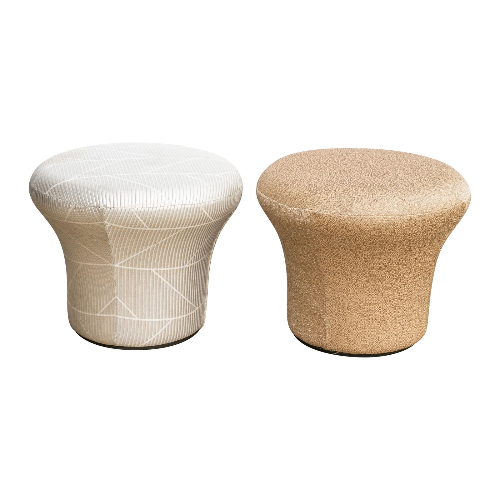 Pierre Paulin (French 1927-2009) for Artifort Pair of Mushroom Ottomans - 2