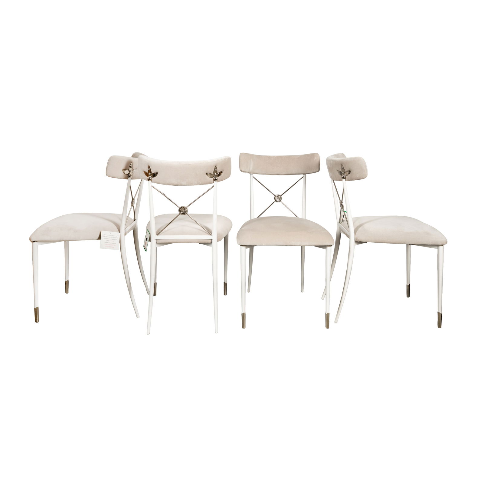 Jonathan Adler, American Set of Four 'Rider' Dining Chairs - 2