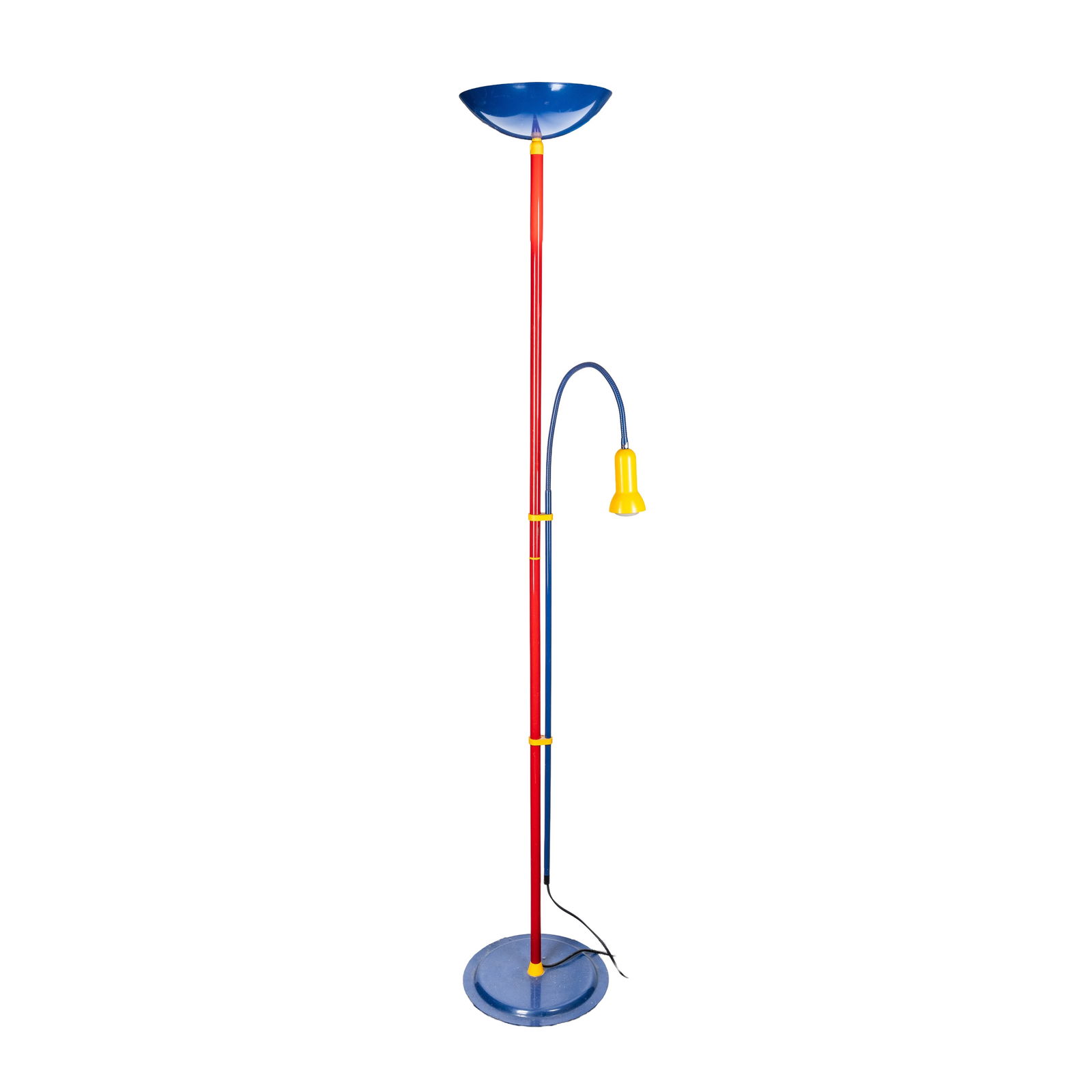 Post Modern Style, Italy Standard Lamp: Post Modern Style, Italy Standard Lamp Circa 1990sEnamelled metalUnmarked176cm