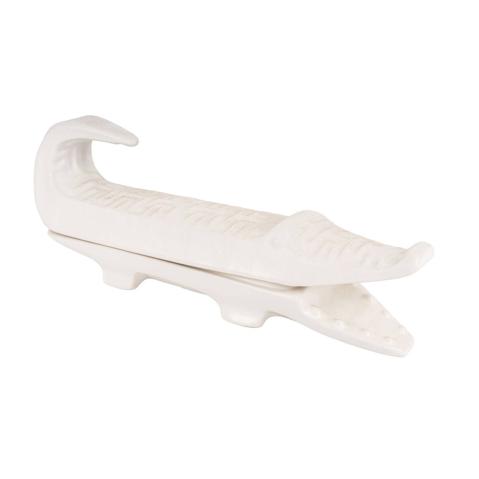 Jonathan Adler, American 'Crocodile' Box: Jonathan Adler, American 'Crocodile' Box ContemporaryCeramicMoulded Jonathan Adler mark to underside, numbered 122/25047cm long