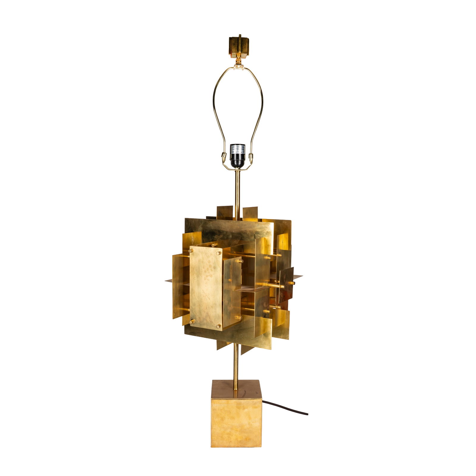 Jonathan Adler, American Brutalist style 'Puzzle' Table Lamp - 2