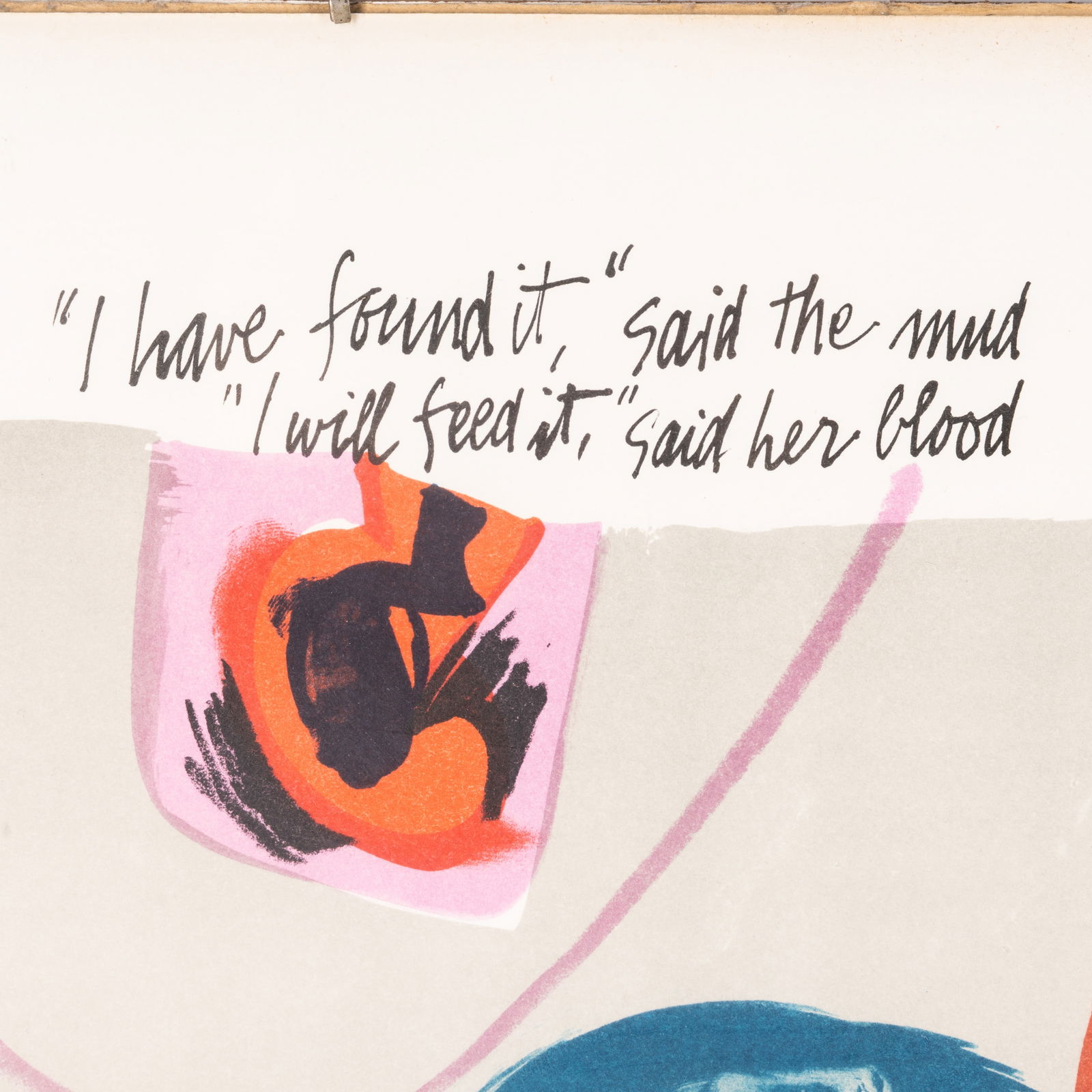 Sam Maitlin (British 1928-2004) 'I Have Found It' poster, limited edition 6/10 - 4