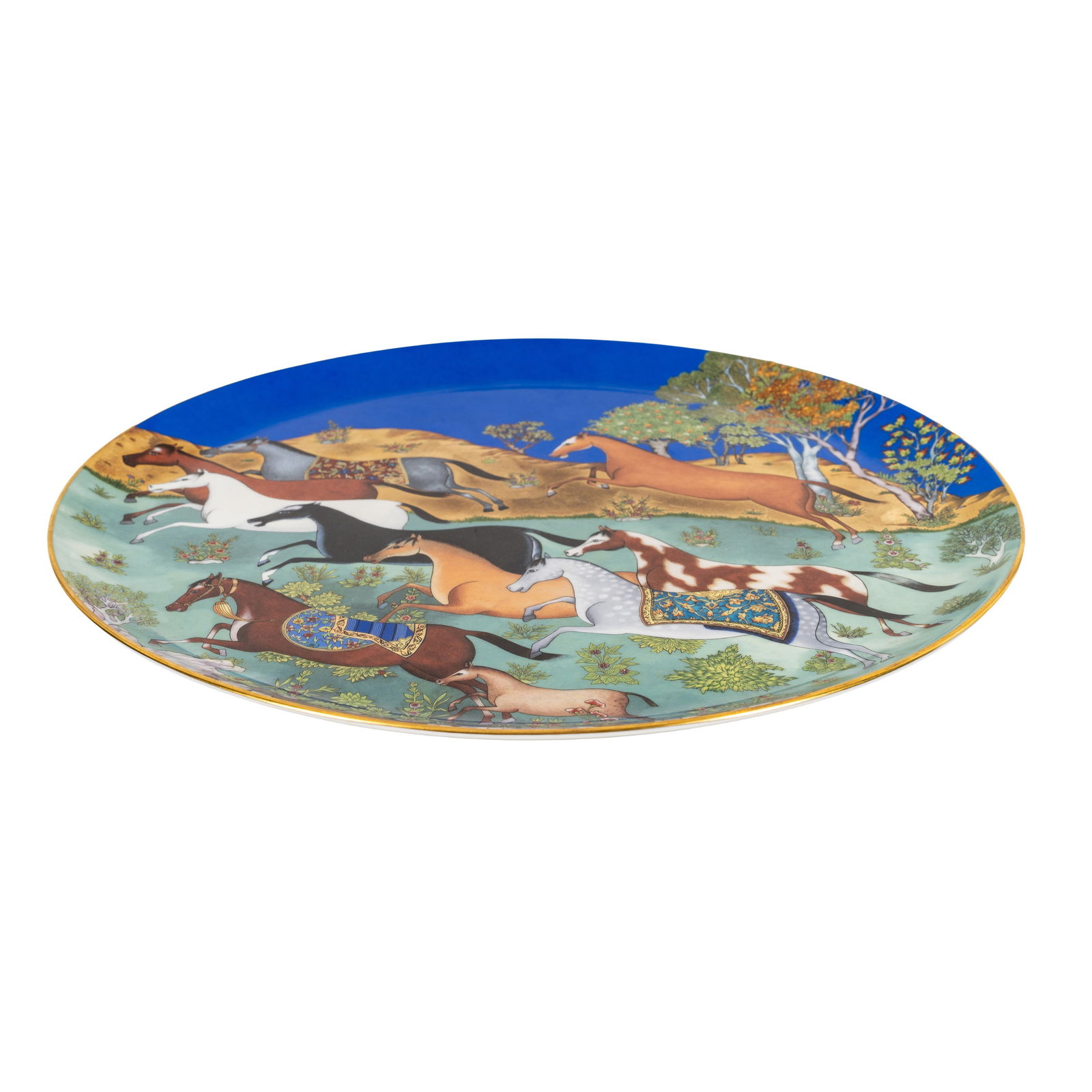 Hermès, Paris 'Cheval d'Orient' Plate - 4