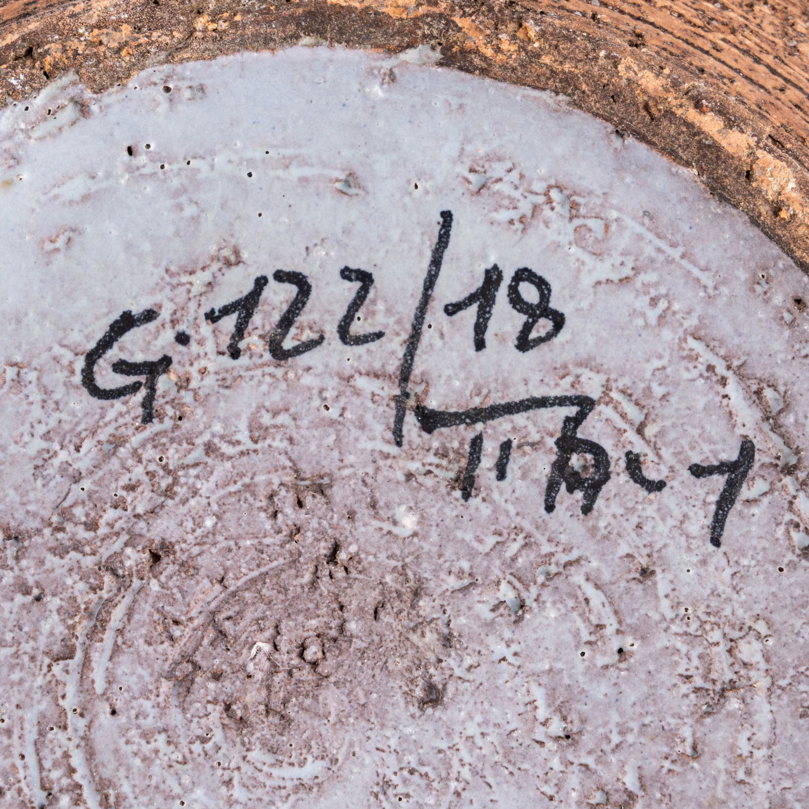 Aldo Londi (Italian 1911-2003) for Bitossi Vase and long rectangular dish - 2