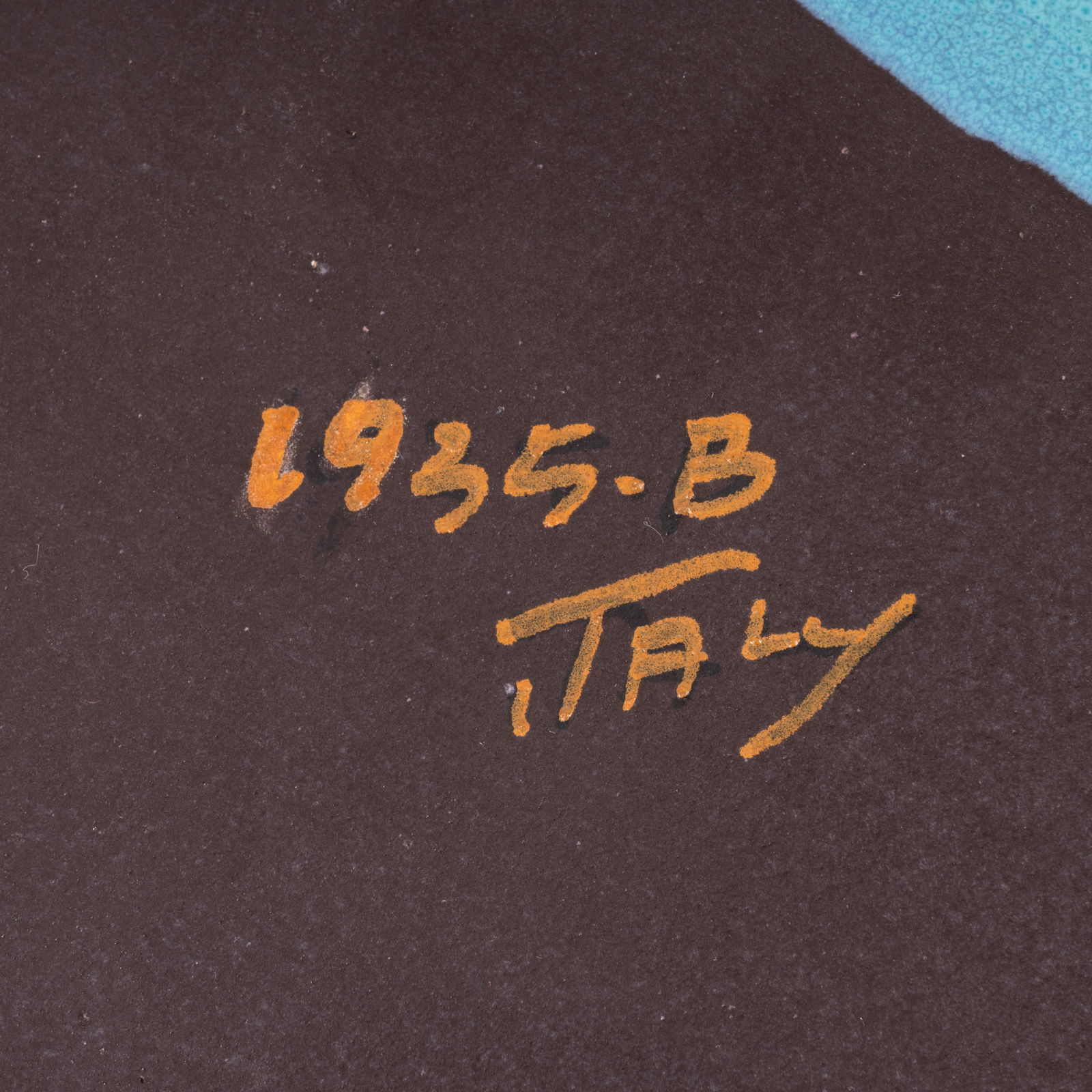 Aldo Londi (Italian 1911-2003) for Bitossi Vase and long rectangular dish - 3