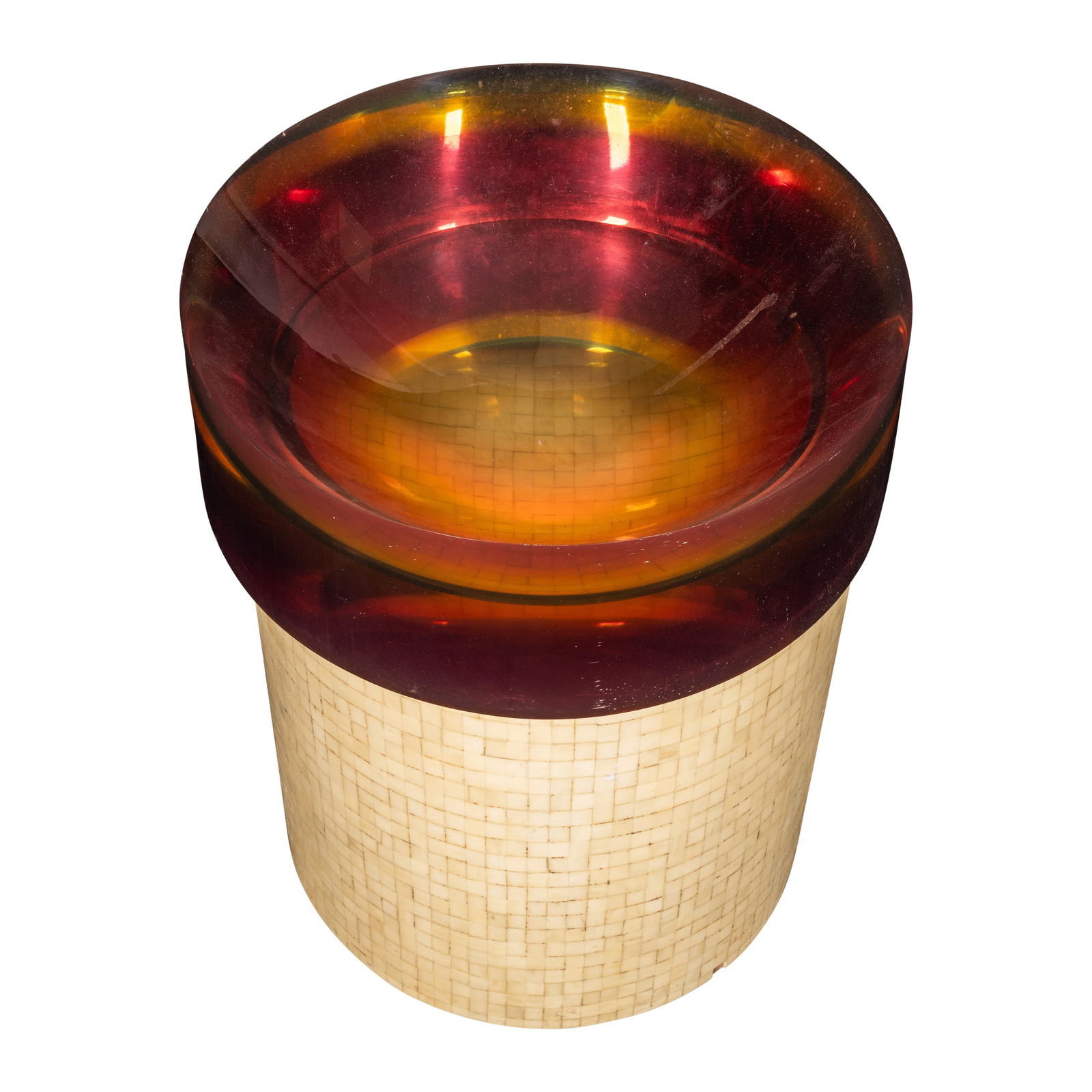 Mid-Century, Italy Bowl on stand - 2