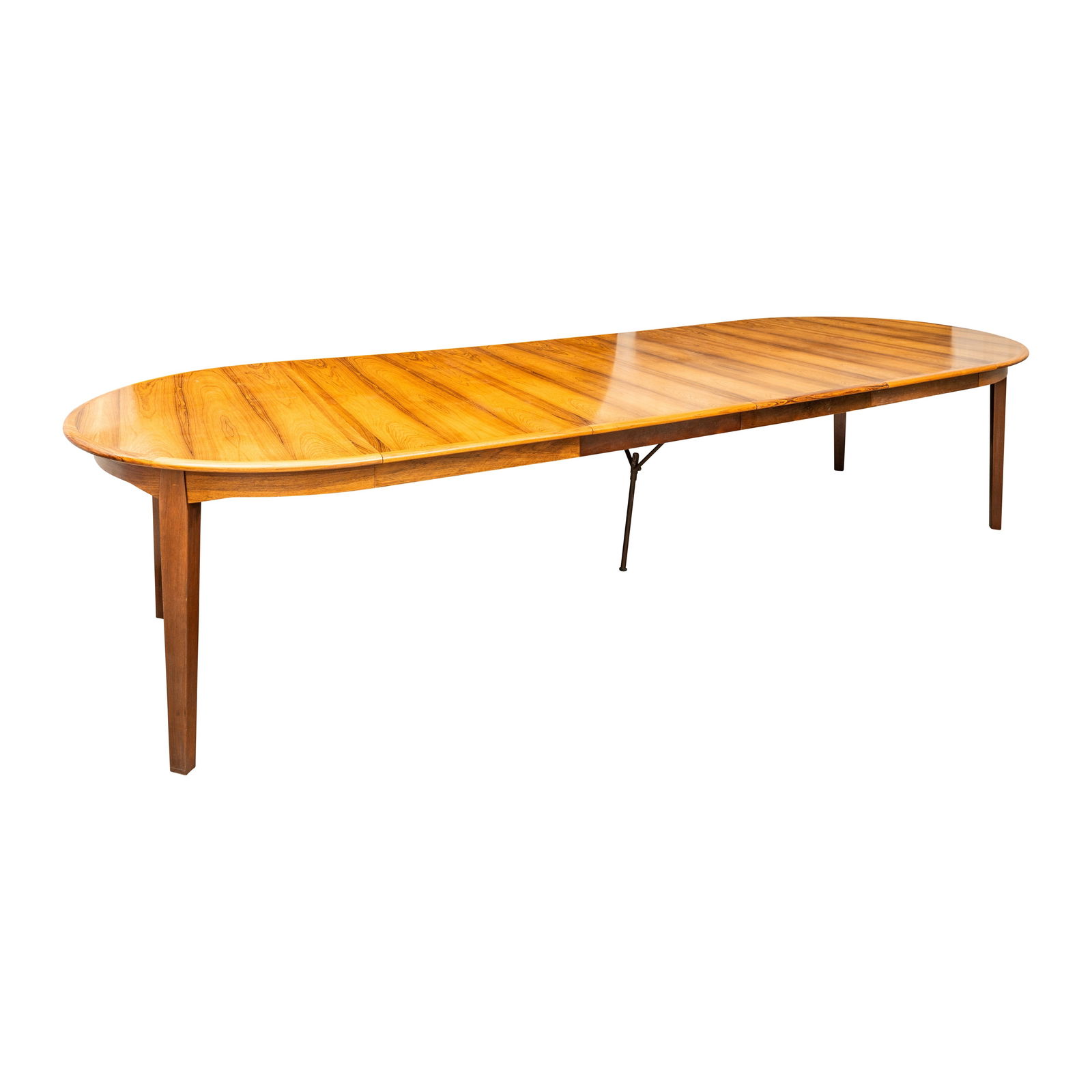 Henning Kjaernulf (Danish 1911-1975) for Soro Stolefabrik Model 62 Extending Dining Table - 2
