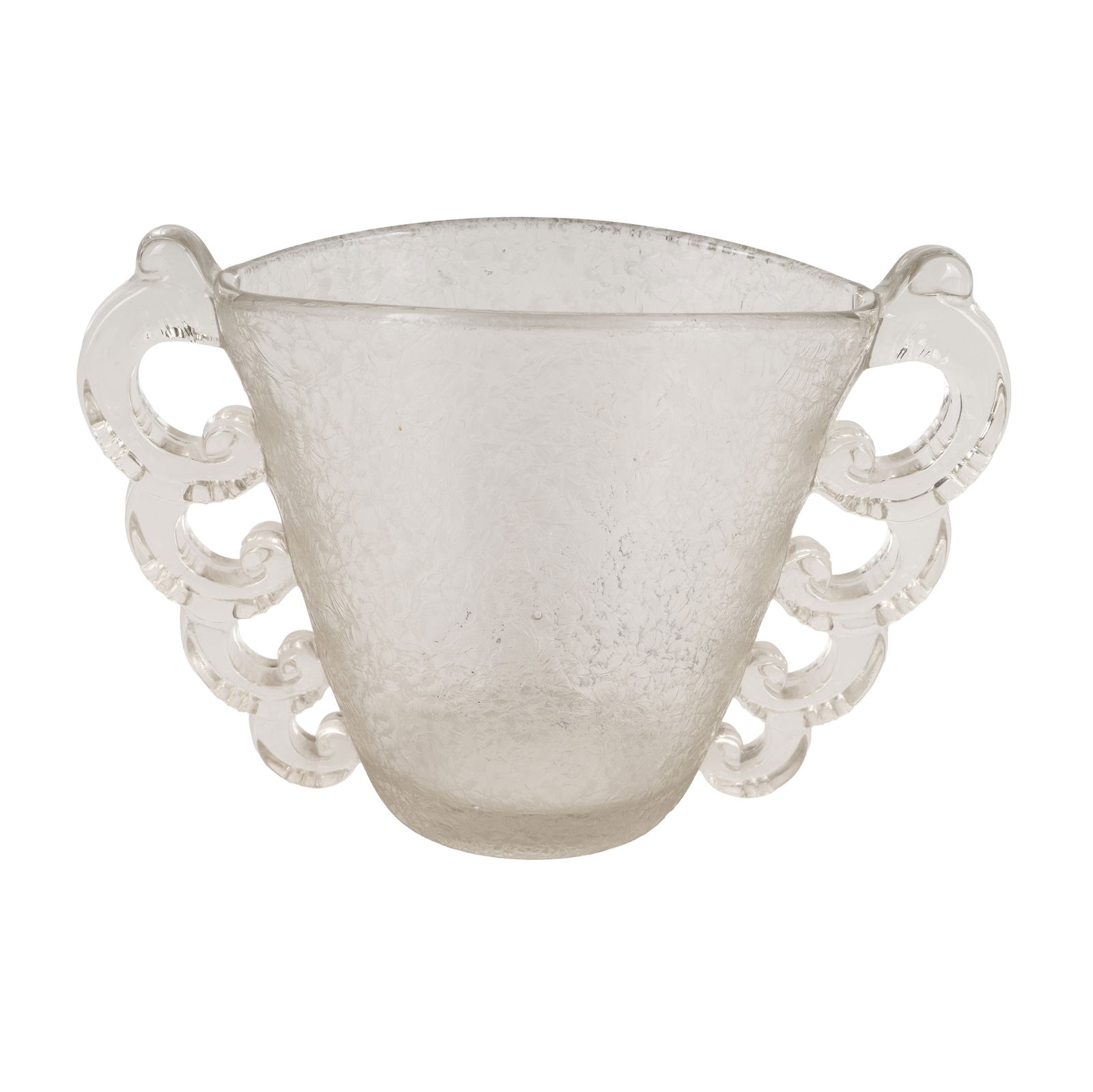 Pierre D'Avesn (French 1901-1990) for Daum Nancy (attributed) Art Deco Vase - 2