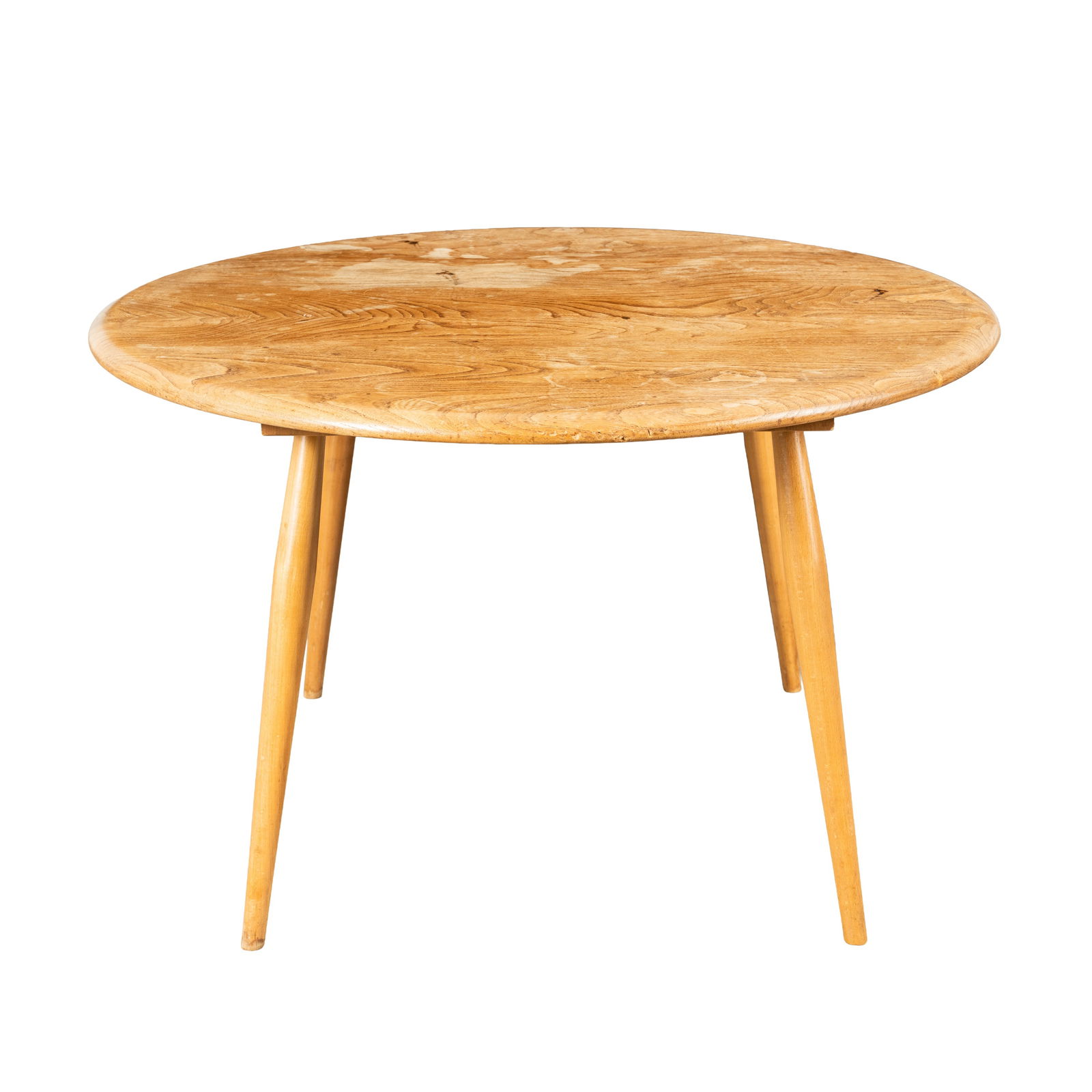 Ercol, Britain Coffee table: Ercol, Britain Coffee table 1960s Teak 44cm high x 75cm diameter