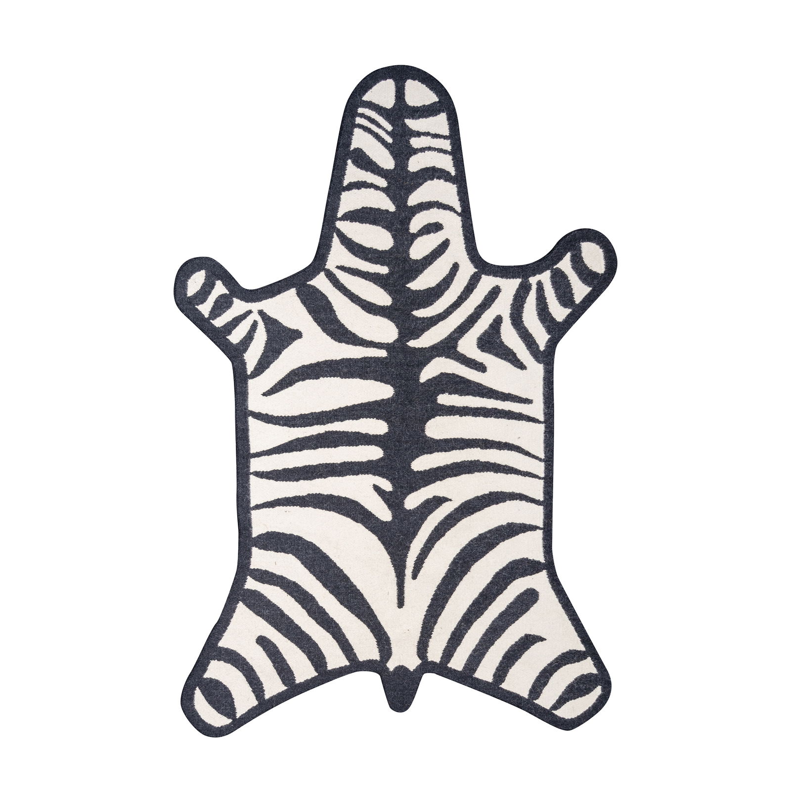 Jonathan Adler, American Zebra Peruvian Flatweave Rug (1 of 3)