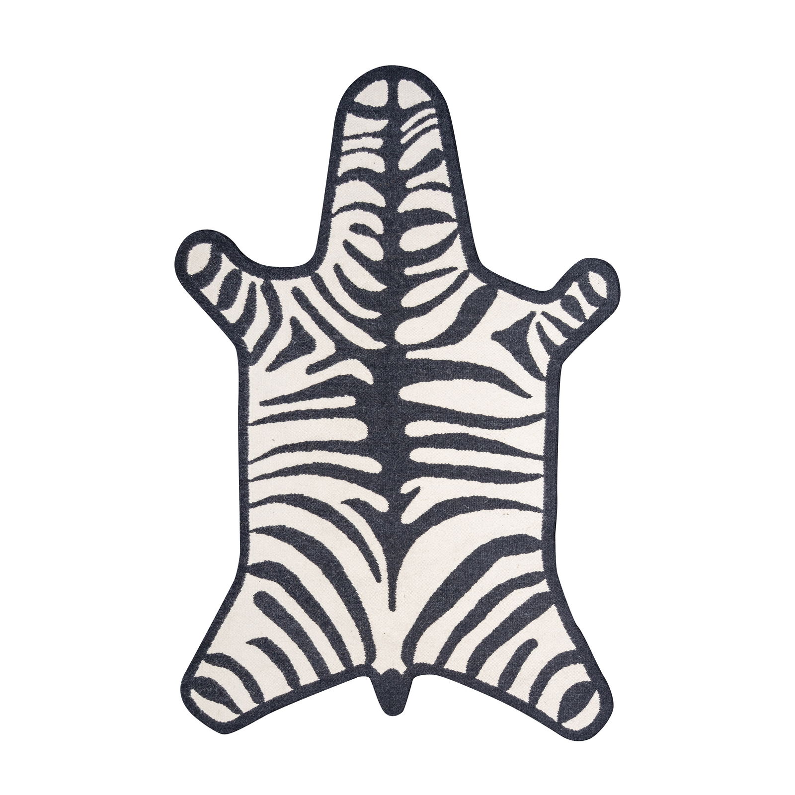 Jonathan Adler, American Zebra Peruvian Flatweave Rug (1 of 3)