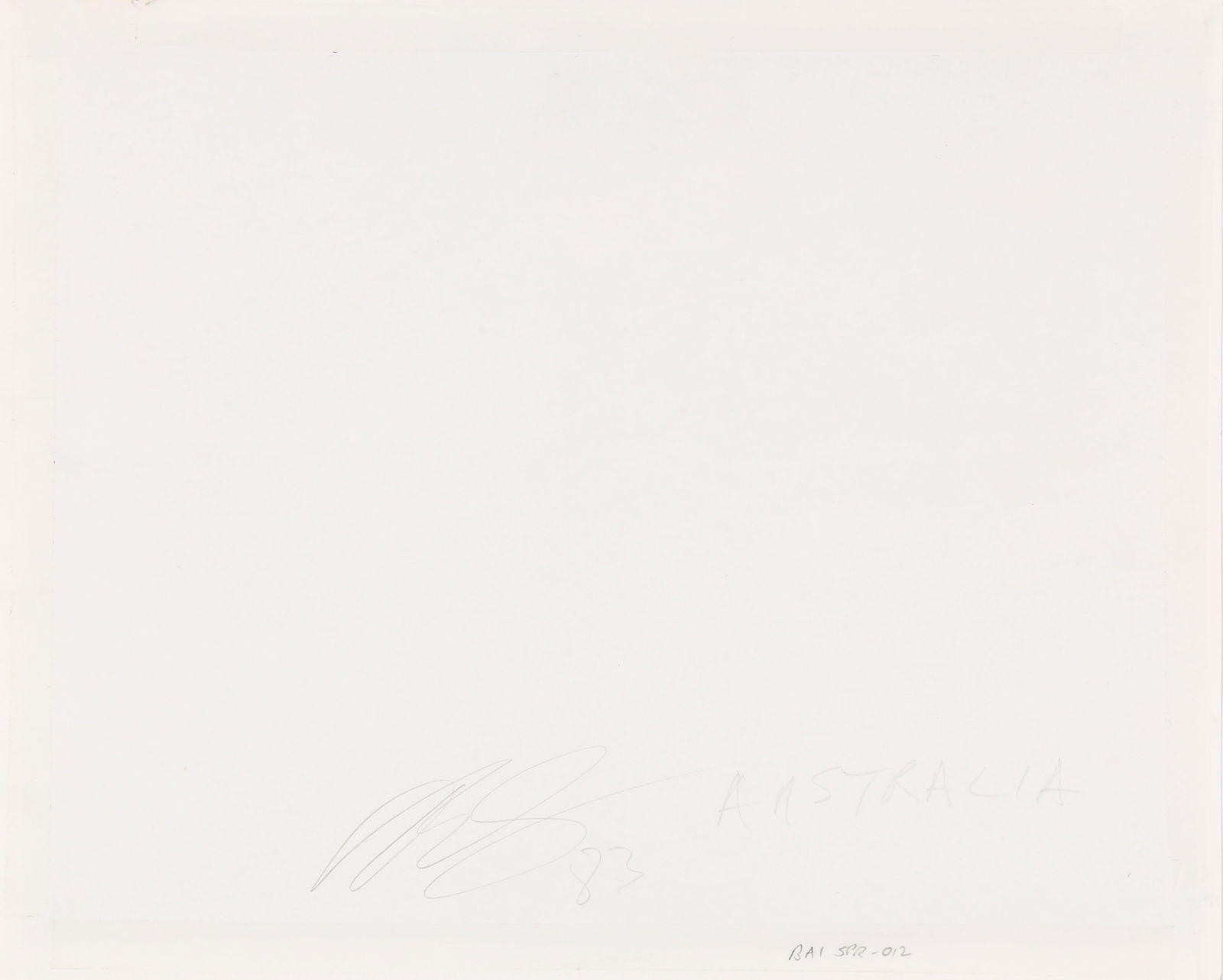 § David Bailey (b.1938) Australia, 1983 - 10