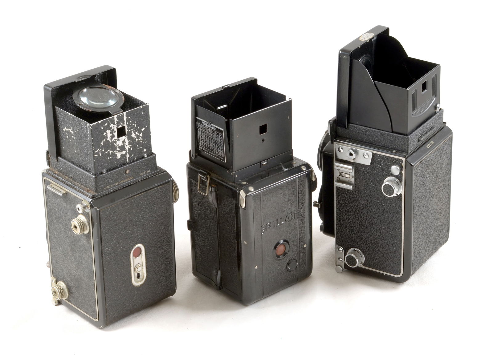 Minolta Autocord TLR Camera. Also a Meopta Flexaret and a Voigtlander Brilliant. - 3