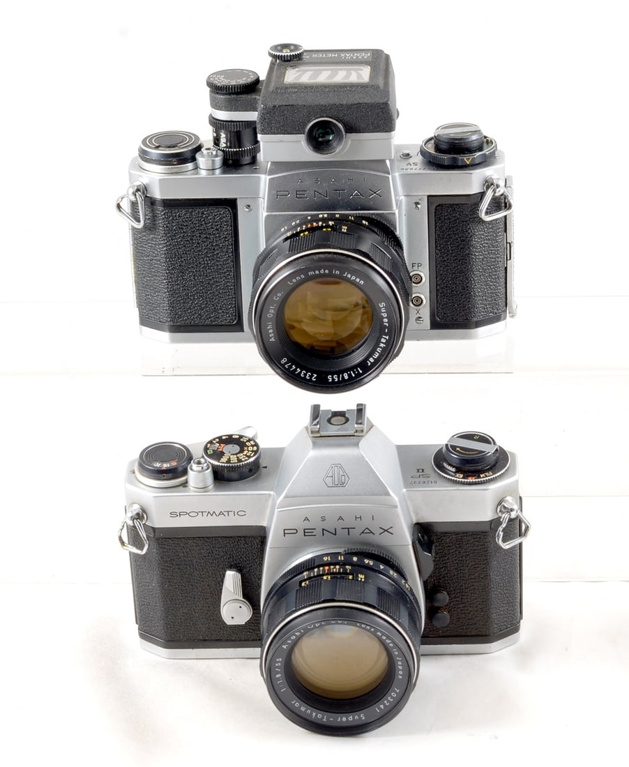 Pentax Spotmatic Cameras & Lenses. Inc SPII, SV cameras, plus Lenses. - 2