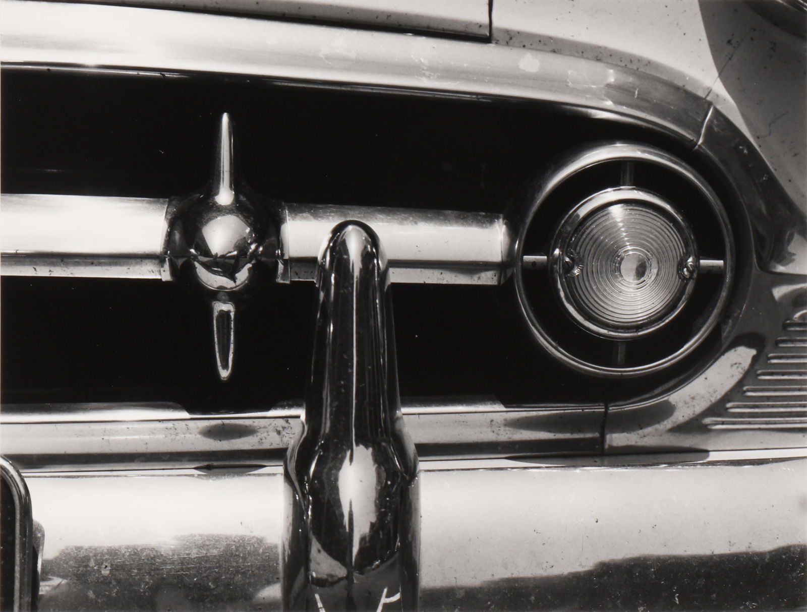 Herb Quick (1925-2006) Untitled [Dodge Study], 1951: Herb Quick (1925-2006) Untitled [Dodge Study], 1951 Silver gelatin print, pasted down to card, printed later, image size 16 x 21cm, card size 28 x 28cm, initialed and dated by the photographer in