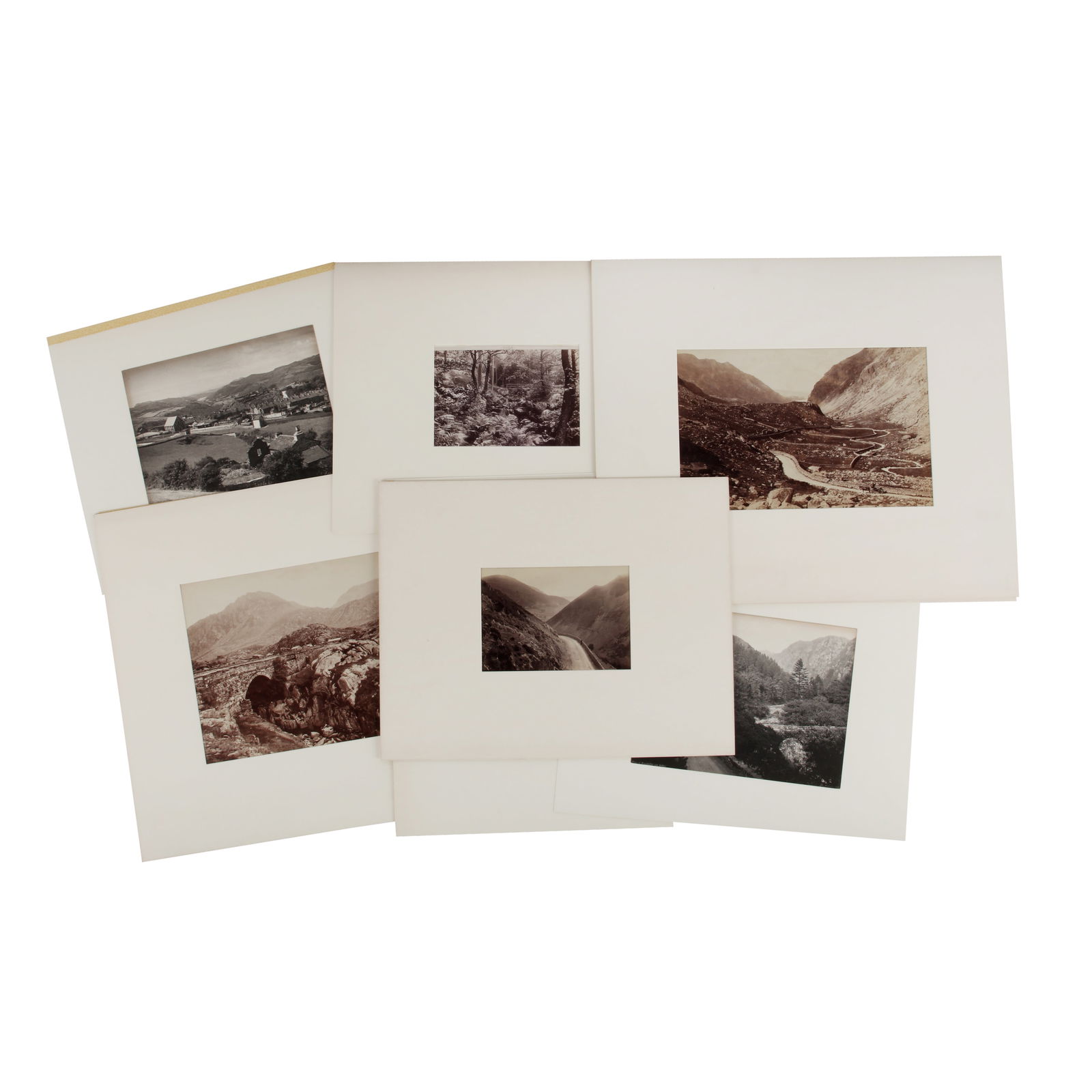 Francis Bedford (1816-1894) & Francis Frith (1822-1898) Welsh and British Landscapes, c.1860s-1870s: Francis Bedford (1816-1894) & Francis Frith (1822-1898) Welsh and British Landscapes, c.1860s-1870s A group of (13) albumen prints and early matte silver gelatin prints, image size 11.2 x 15.5cm (sma