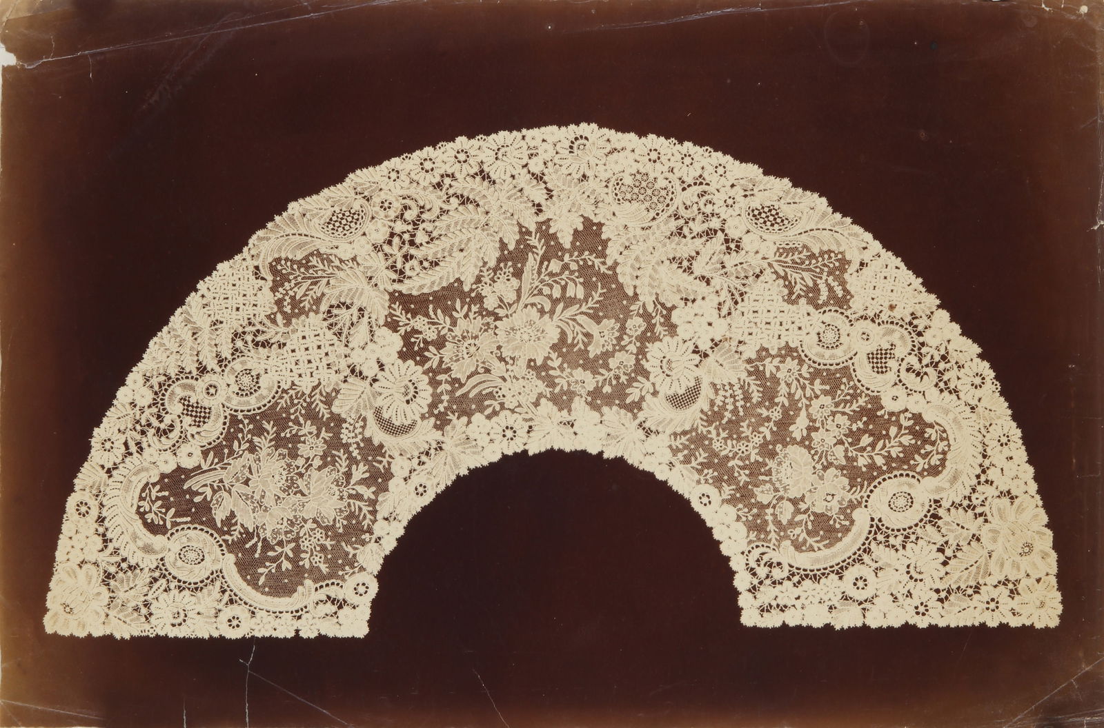 Unknown Photographer (19th cent.) Lace Fan Studies, c.1890s - 9