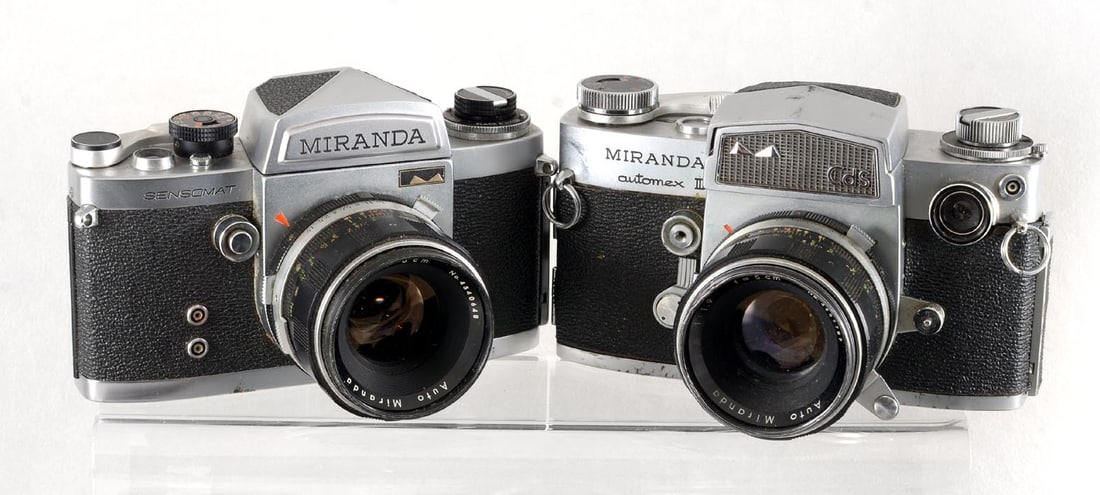 Extensive Miranda Camera & Lens Outfit. With BPM Bellows and extension tubs. - 2