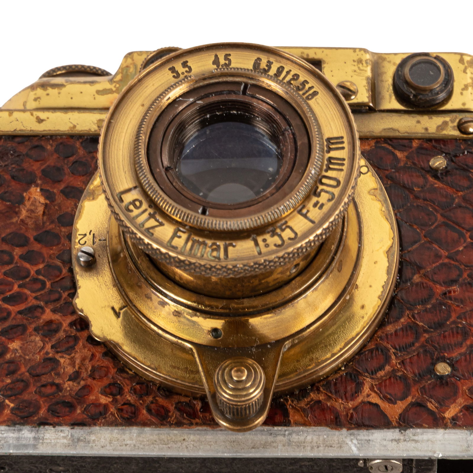 Leica copy A Russian FED Leica Luxus Copy Rangefinder Camera - 7