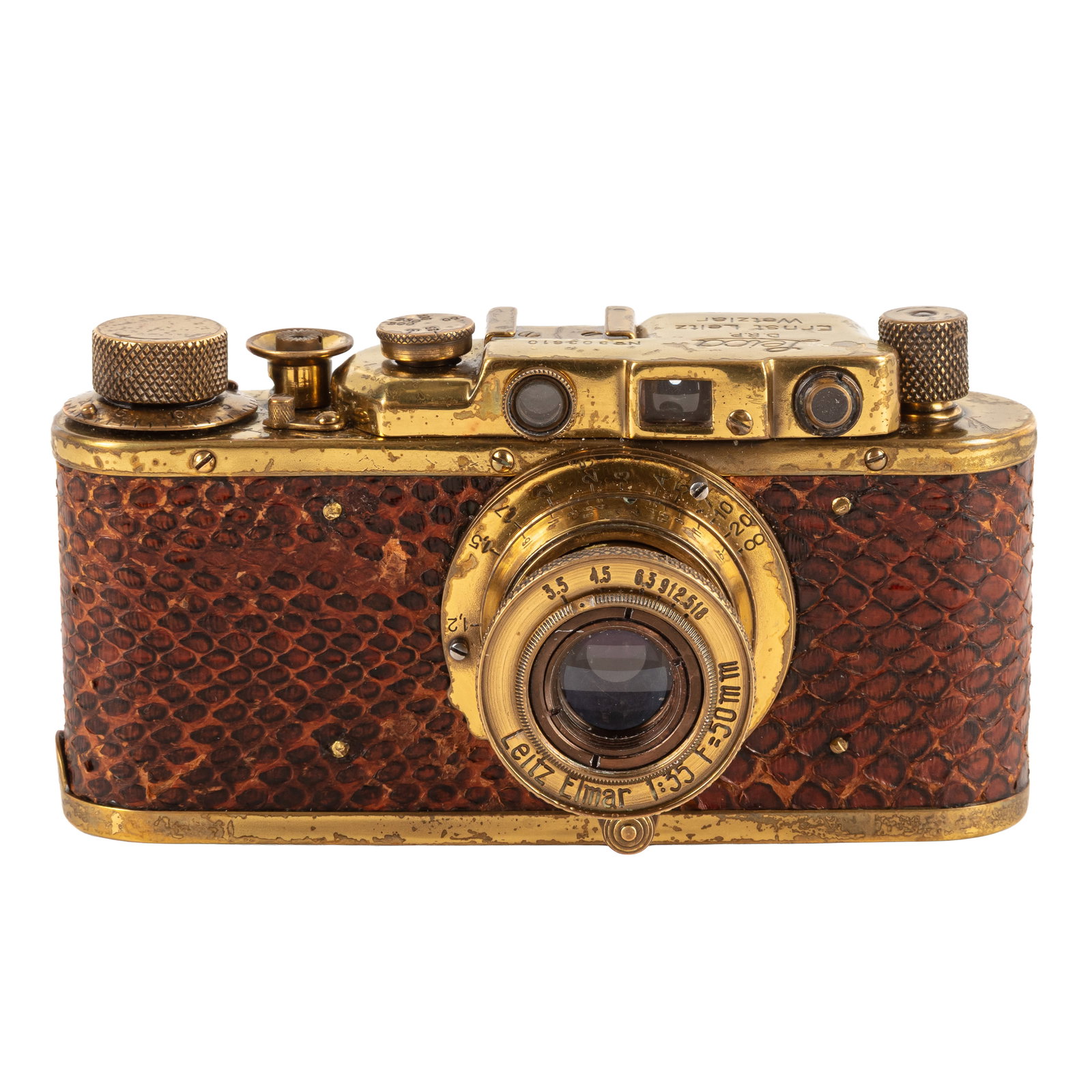 Leica copy A Russian FED Leica Luxus Copy Rangefinder Camera - 8