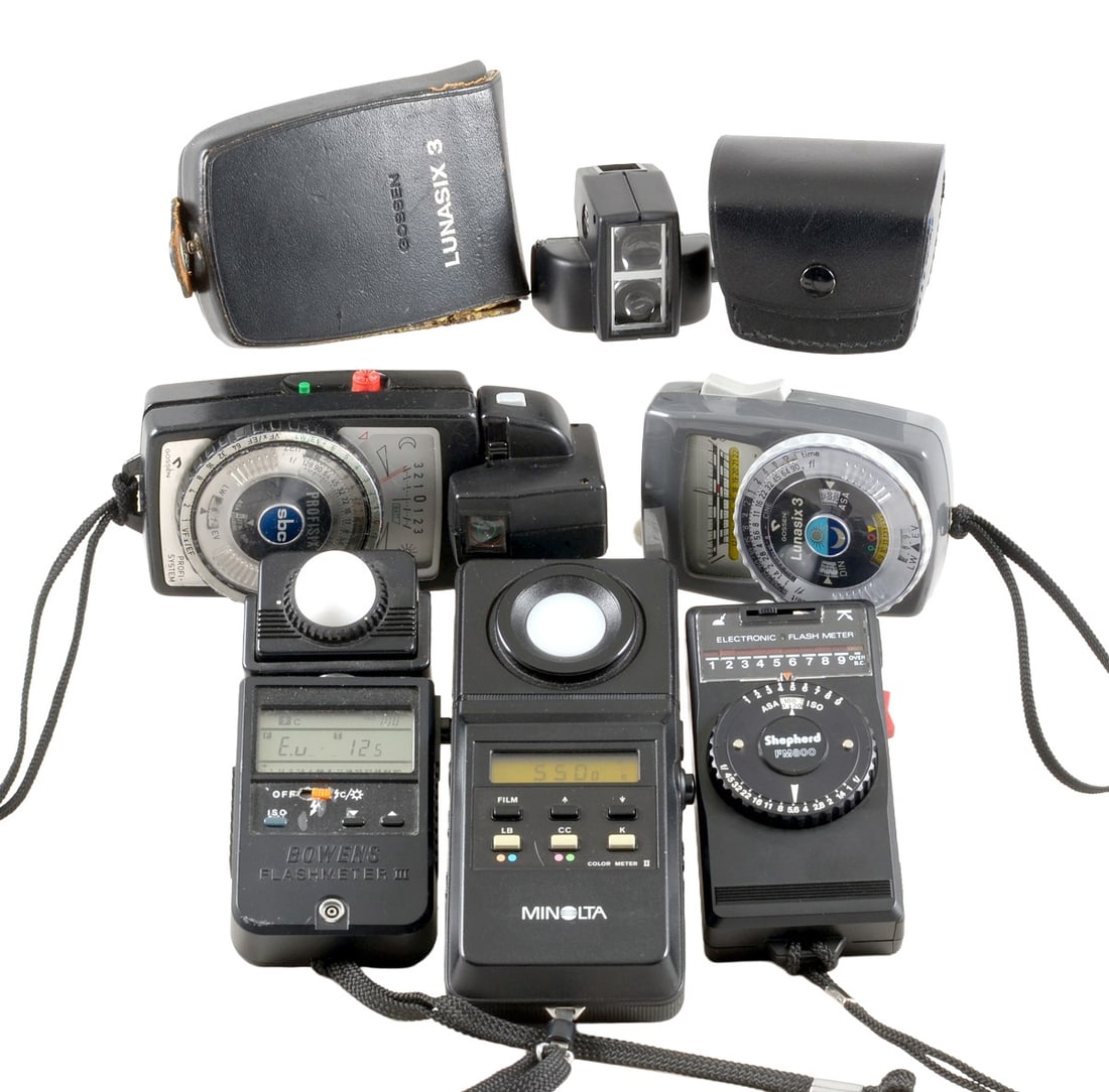 Gossen & Other Spot & Flash Exposure Meters. (1 of 3)