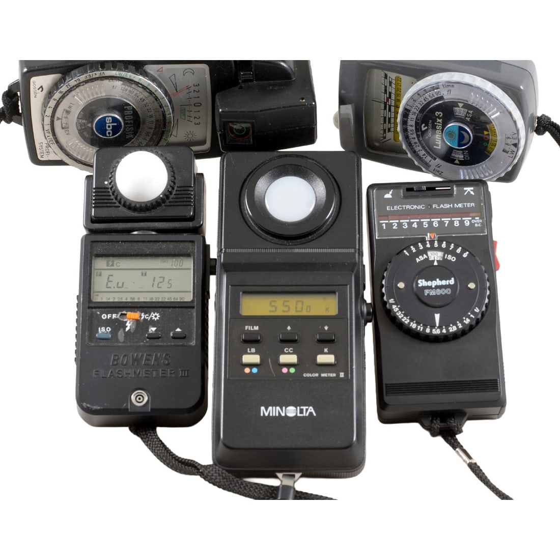 Gossen & Other Spot & Flash Exposure Meters. - 2