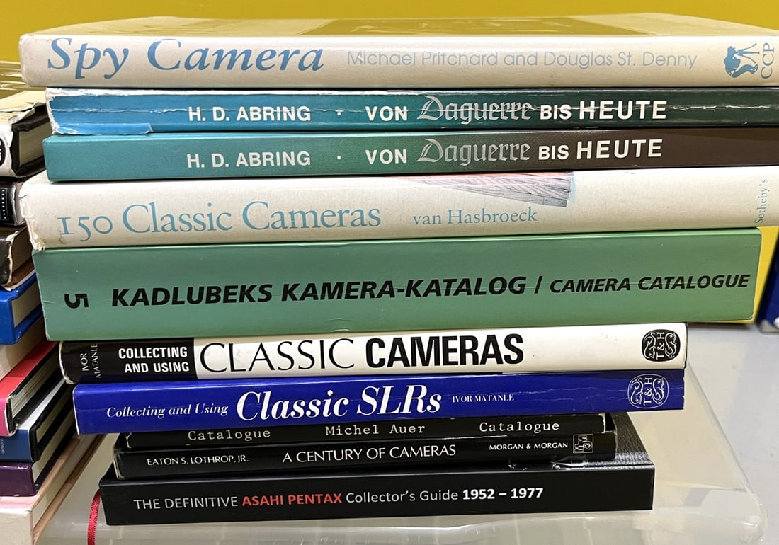 A Good Group of Books for the Camera Collector. To include "Spy Camera", "Zeiss Compendium", Cine Ca - 3