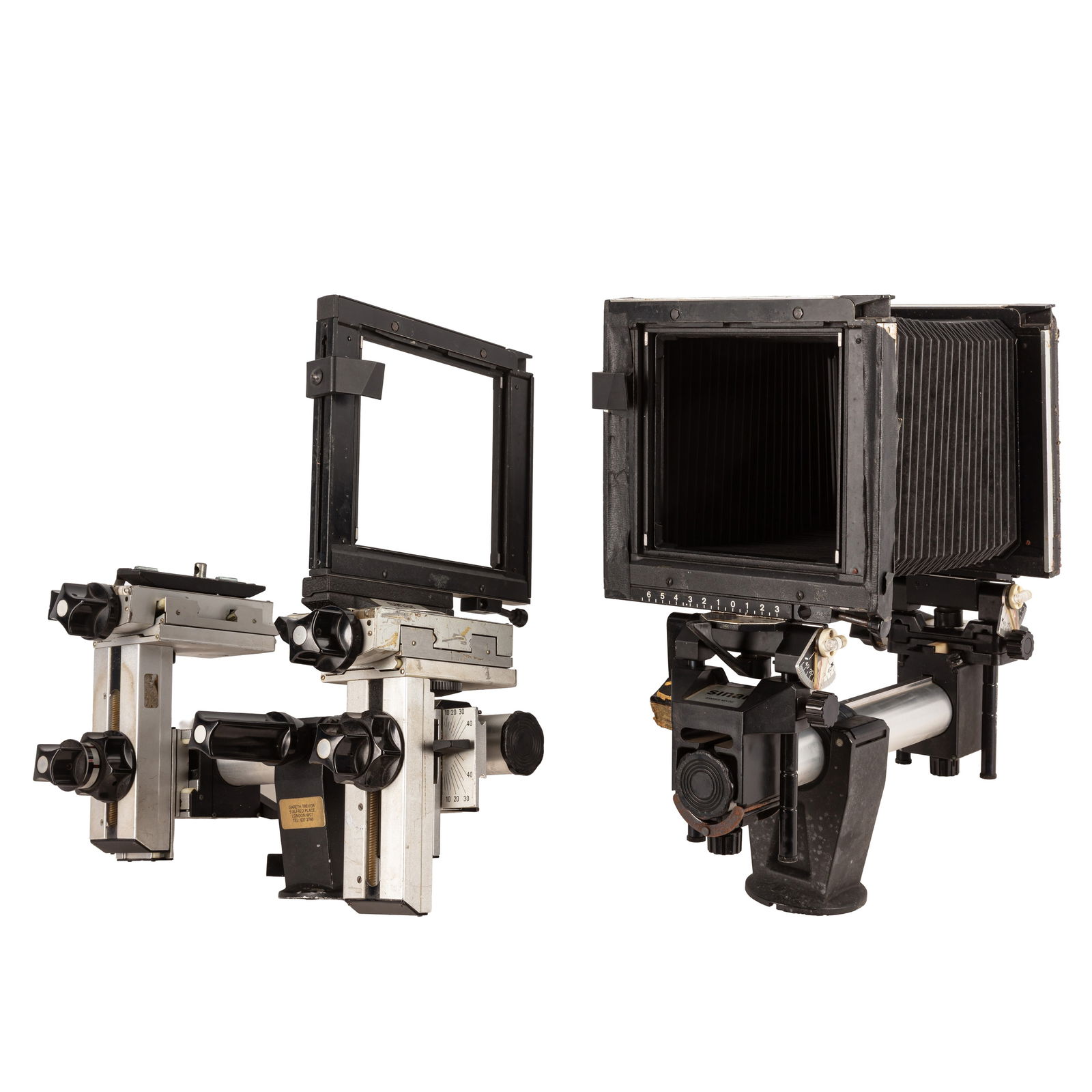 Sinar Two P 5 x 4 Monorail Large Format Camera Bodies (1 of 3)