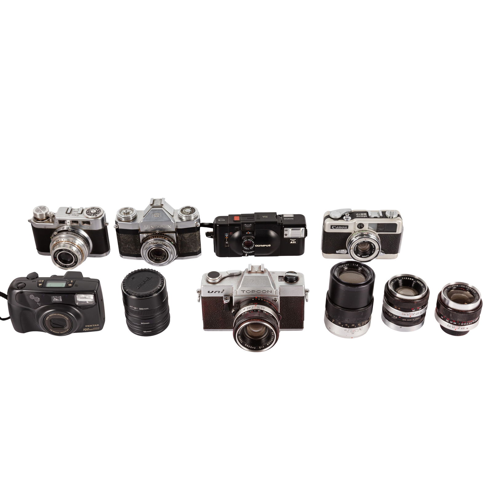 Mixed Cameras End Lot 35mm Cameras (1 of 2)