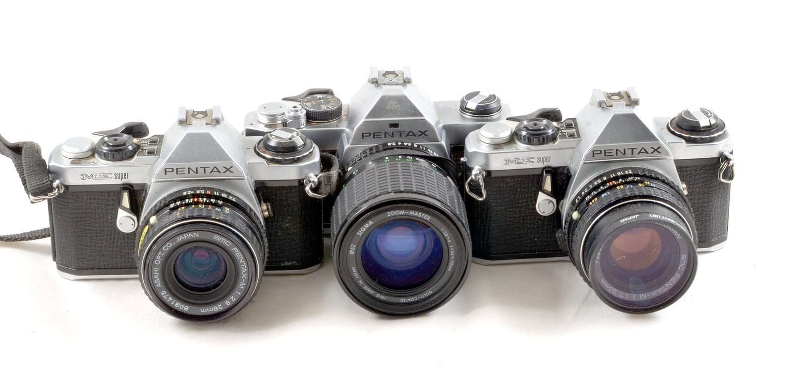 Pentax ME Super & MX Outfit. With four lenses. - 2