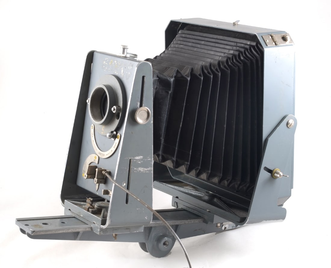 Ex-WD Air Ministry RAF Whole Plate Monorail Camera. - 3