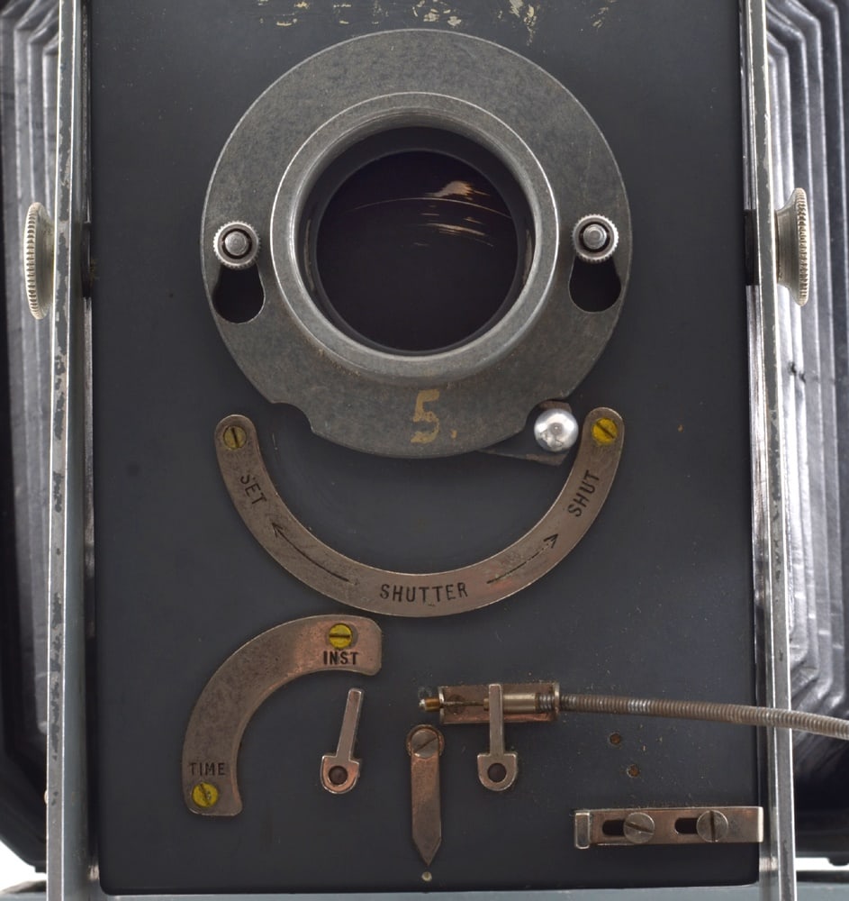 Ex-WD Air Ministry RAF Whole Plate Monorail Camera. - 6