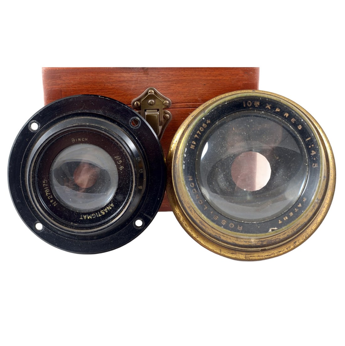 Brass Ross, Wray & Another Large Format Lens. - 2